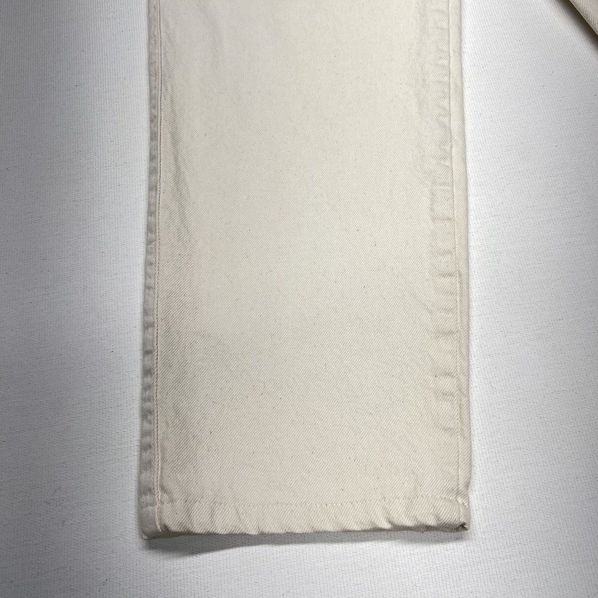 Vintage VTG Bluenotes Jeans Straight Beige Tan Pants Denim Workwear Size US 34 / EU 50 - 3 Thumbnail