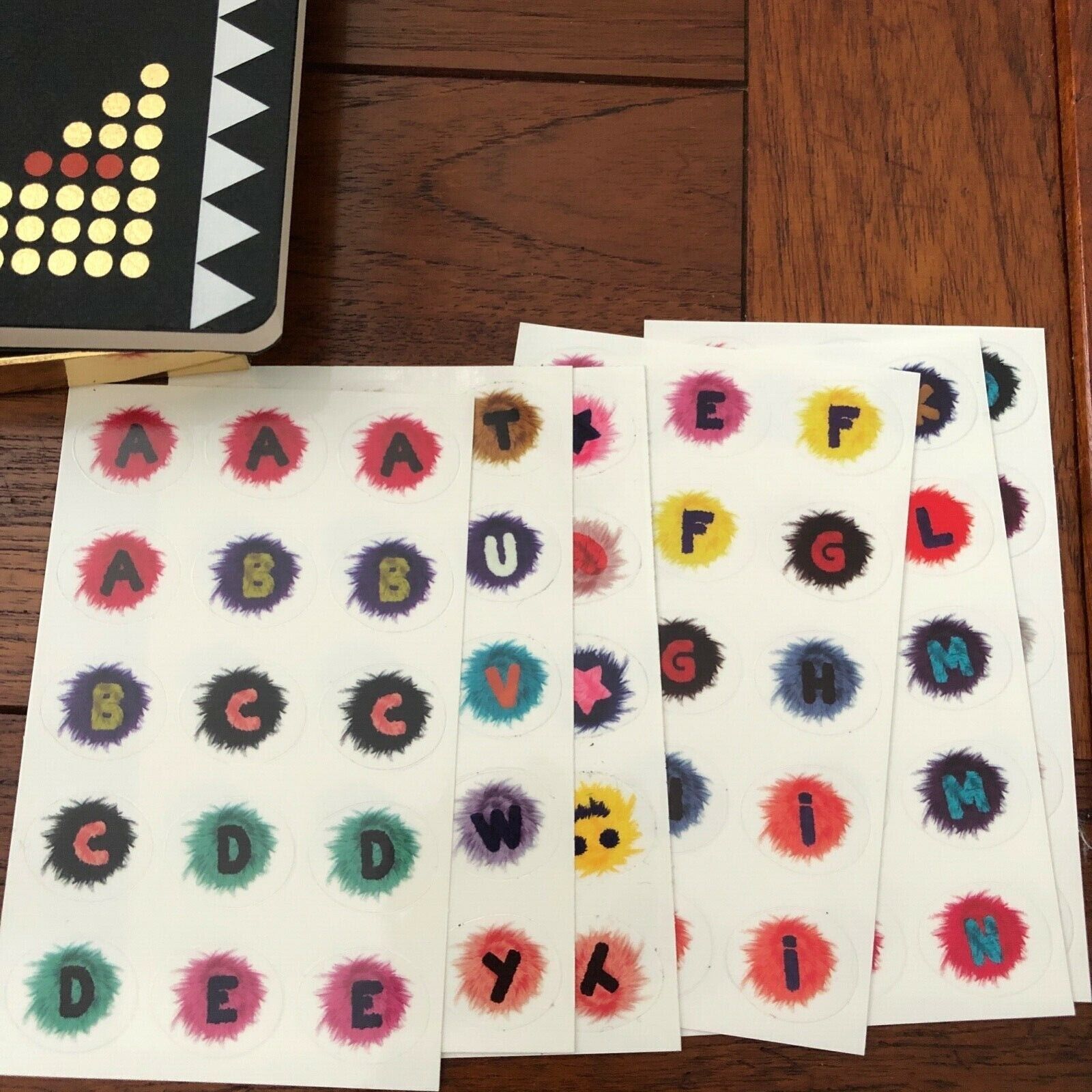 Fendi Monster Notebook with Stickers Size ONE SIZE - 8 Thumbnail