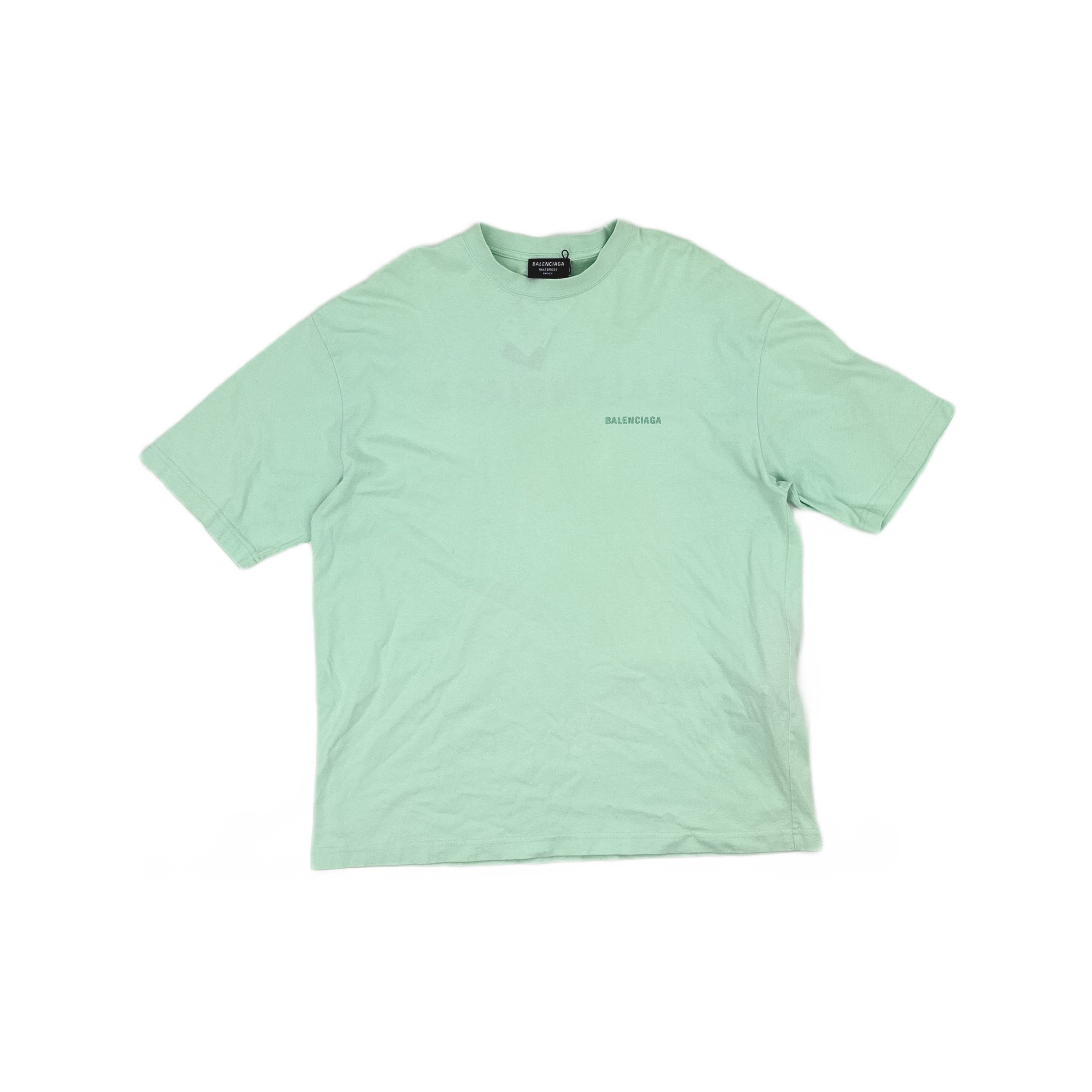 Balenciaga Balenciaga Logo Embroidered T-Shirt Size M Size US M / EU 48-50 / 2 - 1 Thumbnail
