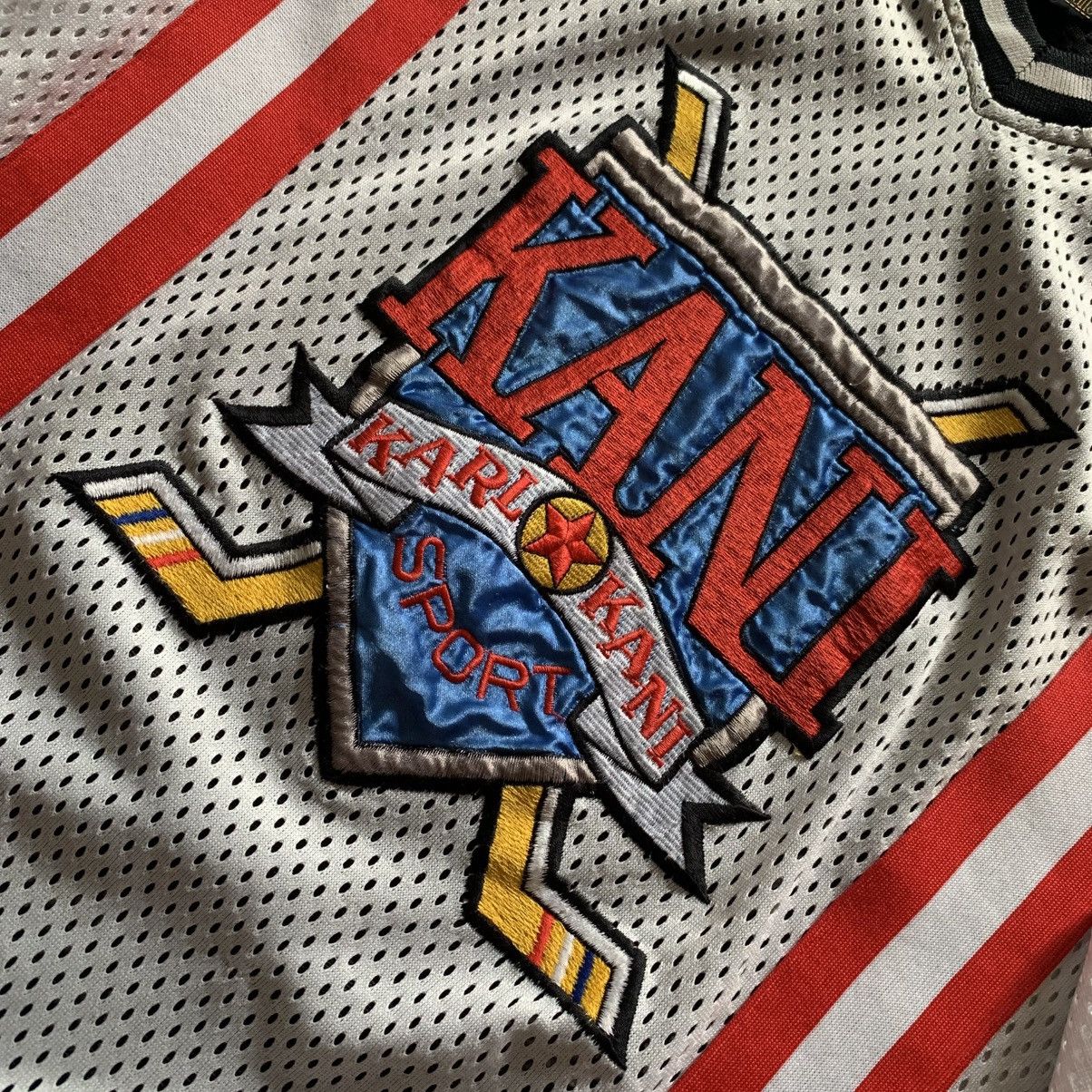 Karl Kani Vintage Karl Kani Sport Ice Hockey Jersey Tupac Shakur Style Size US L / EU 52-54 / 3 - 3 Thumbnail