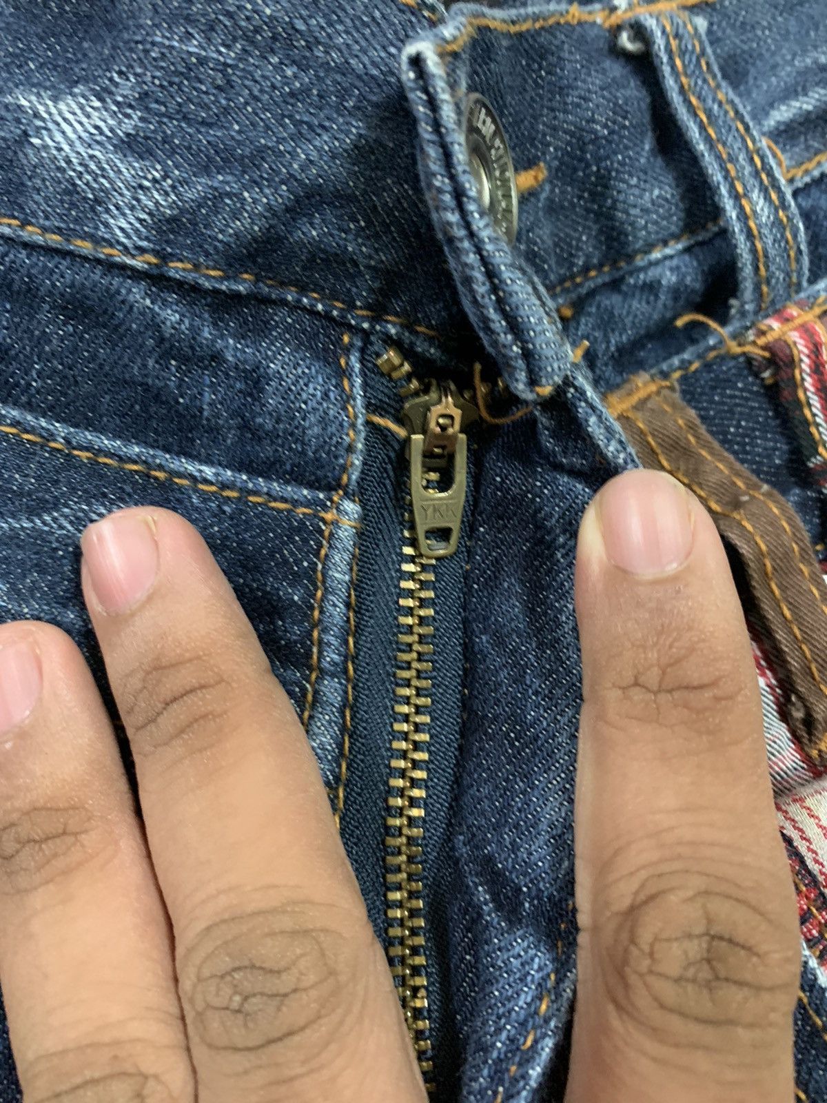 PPFM DISTRESSED DOUBLE WAIST NYLAUS WASHED SICK CLAW HONEYCOMB Size US 29 - 9 Thumbnail