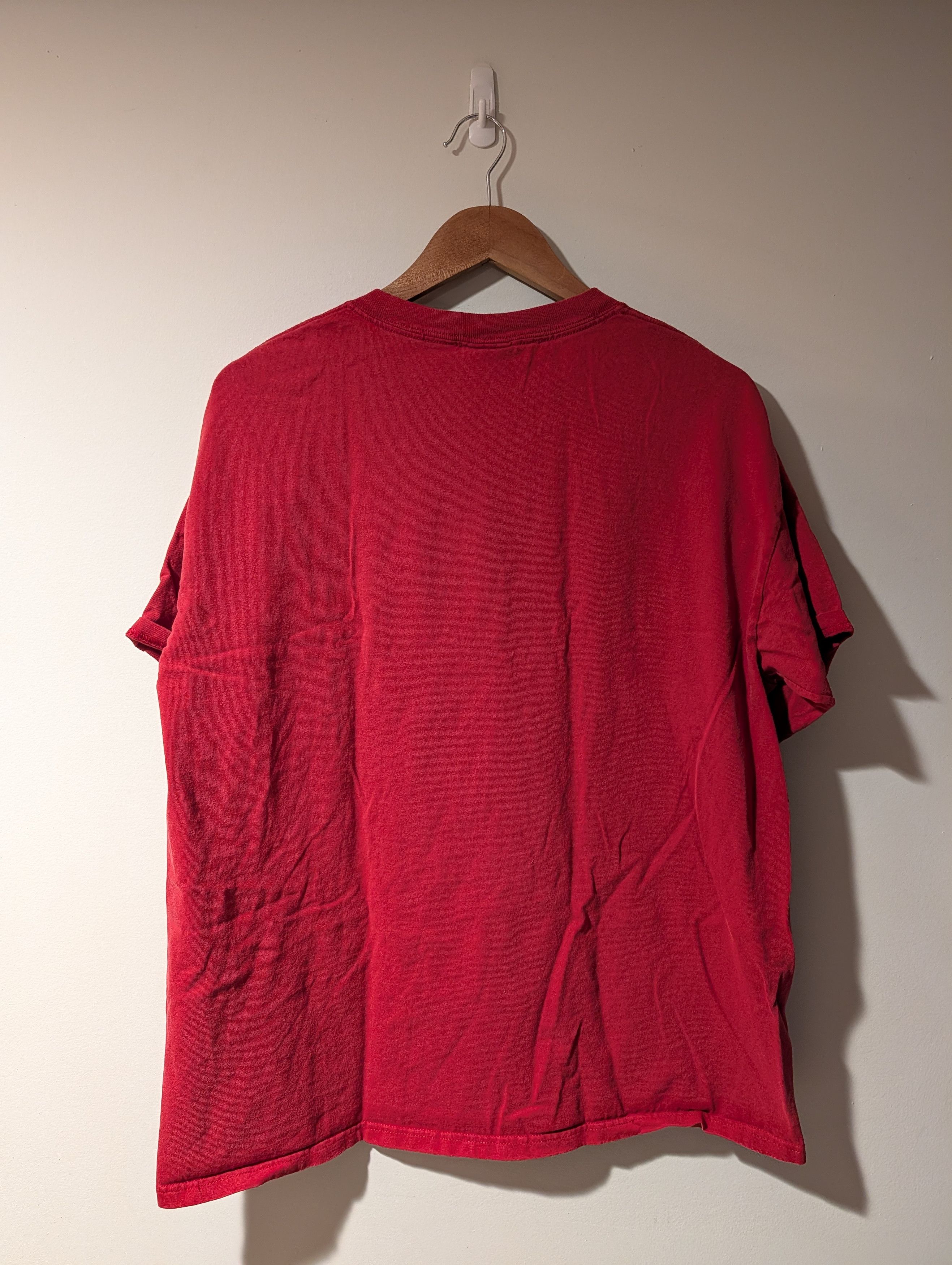 Nike Vintage Y2K Nike Golf Spell Out Logo Red X-Large T-Shirt Size US XL / EU 56 / 4 - 4 Thumbnail
