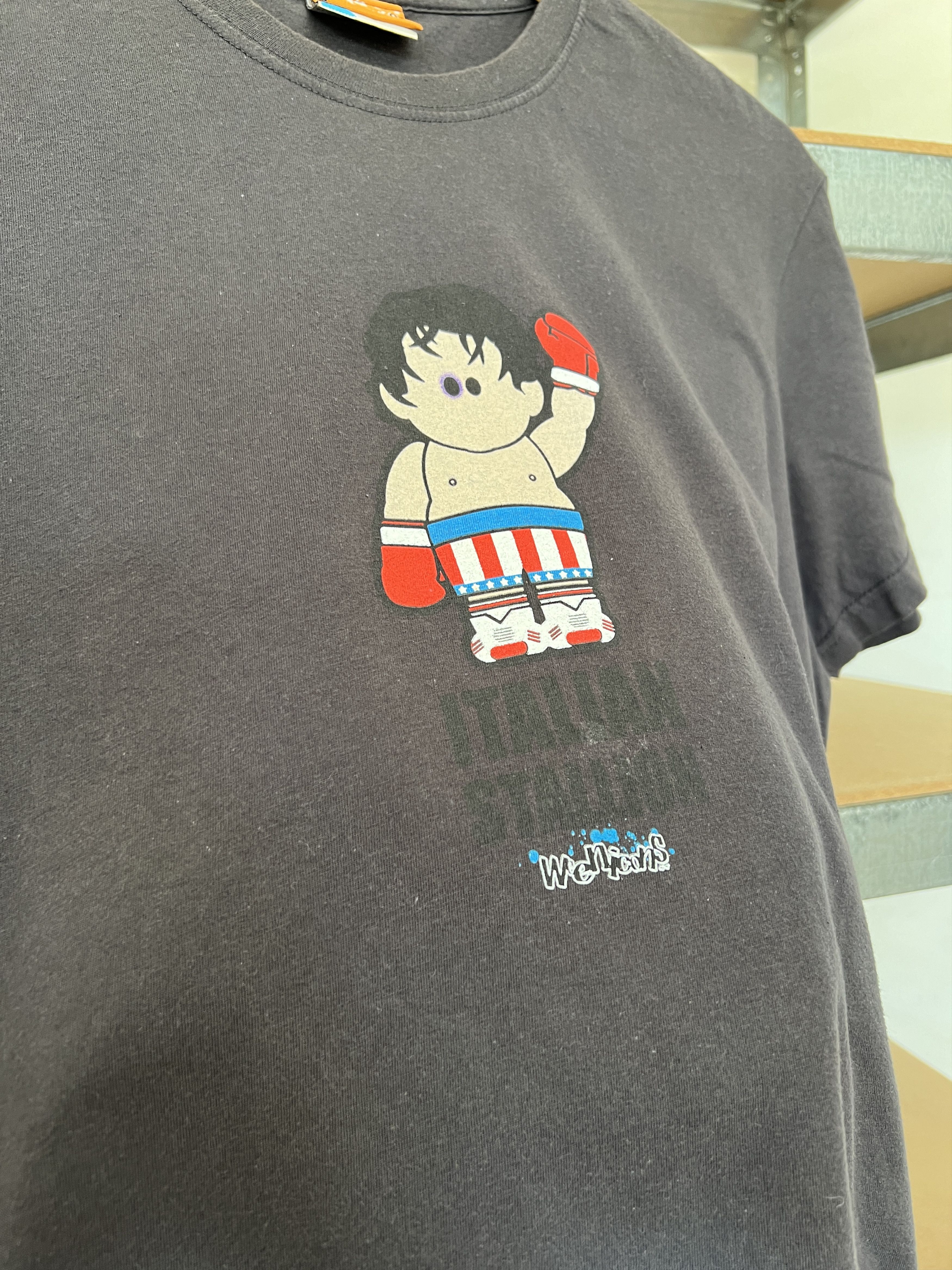 Cartoon Network Vintage 2000s Weenicons Italian Stallion Stallone Movie Tee Size US L / EU 52-54 / 3 - 7 Thumbnail