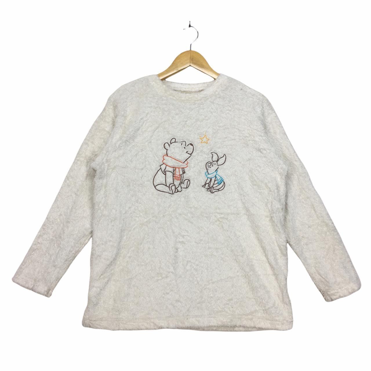 Uniqlo Vtg UNIQLO x DISNEY Winnie The Pooh Fleece Sweatshirt Size XL / US 12-14 / IT 48-50 - 1 Thumbnail