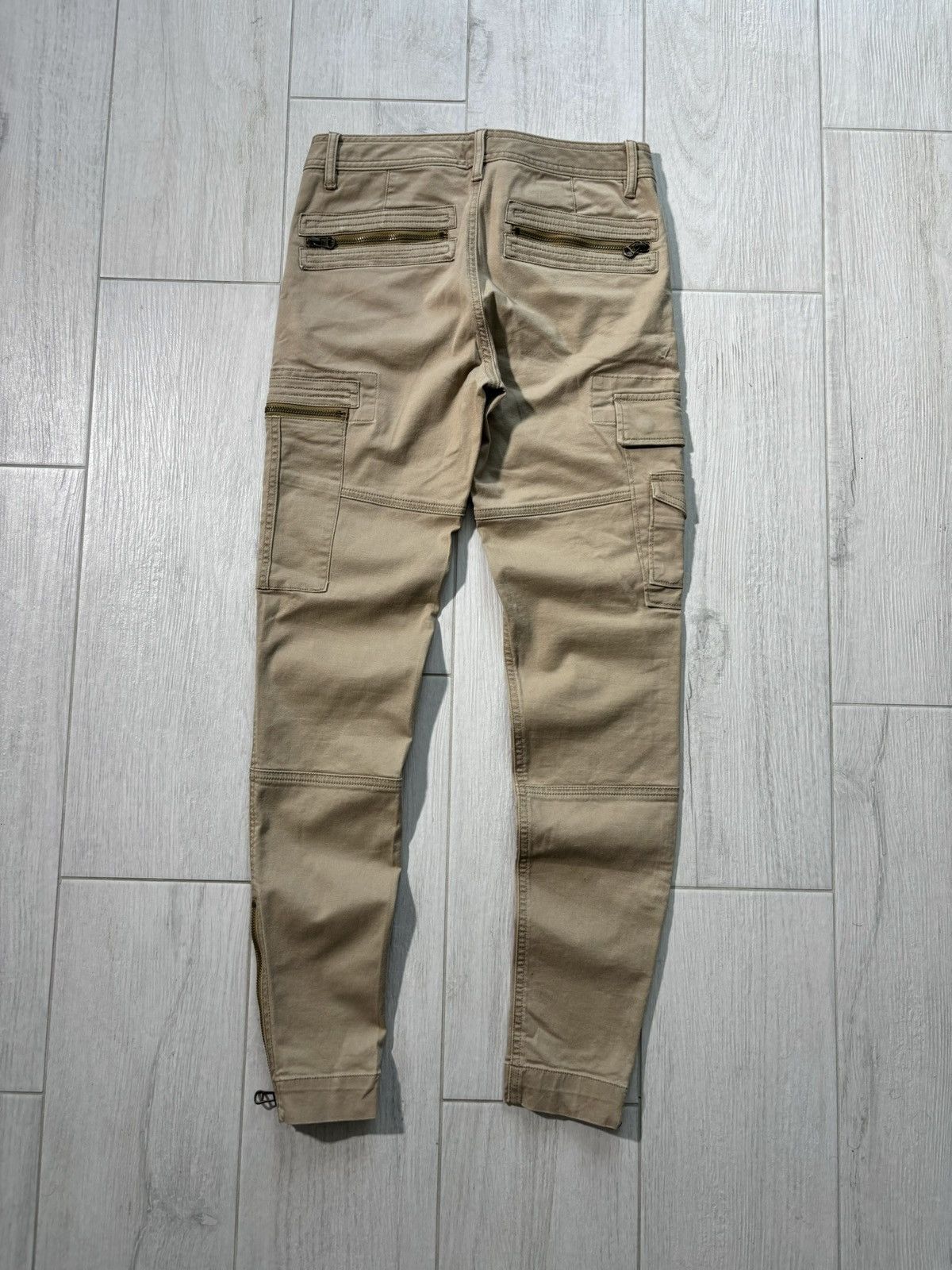 Polo Ralph Lauren Polo Ralph Lauren Cargo Pants Zipper Retro Rare Y2K Size 26" / US 2 / IT 38 - 9 Thumbnail