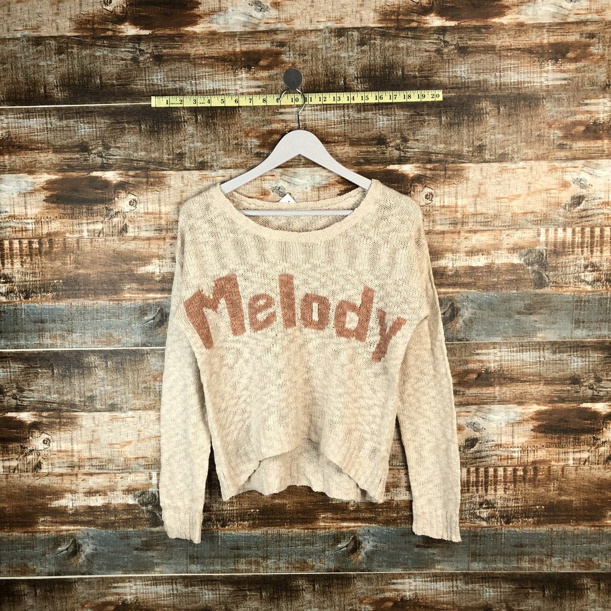 Melody Mouth Vallery Brown Knitwear #A1366