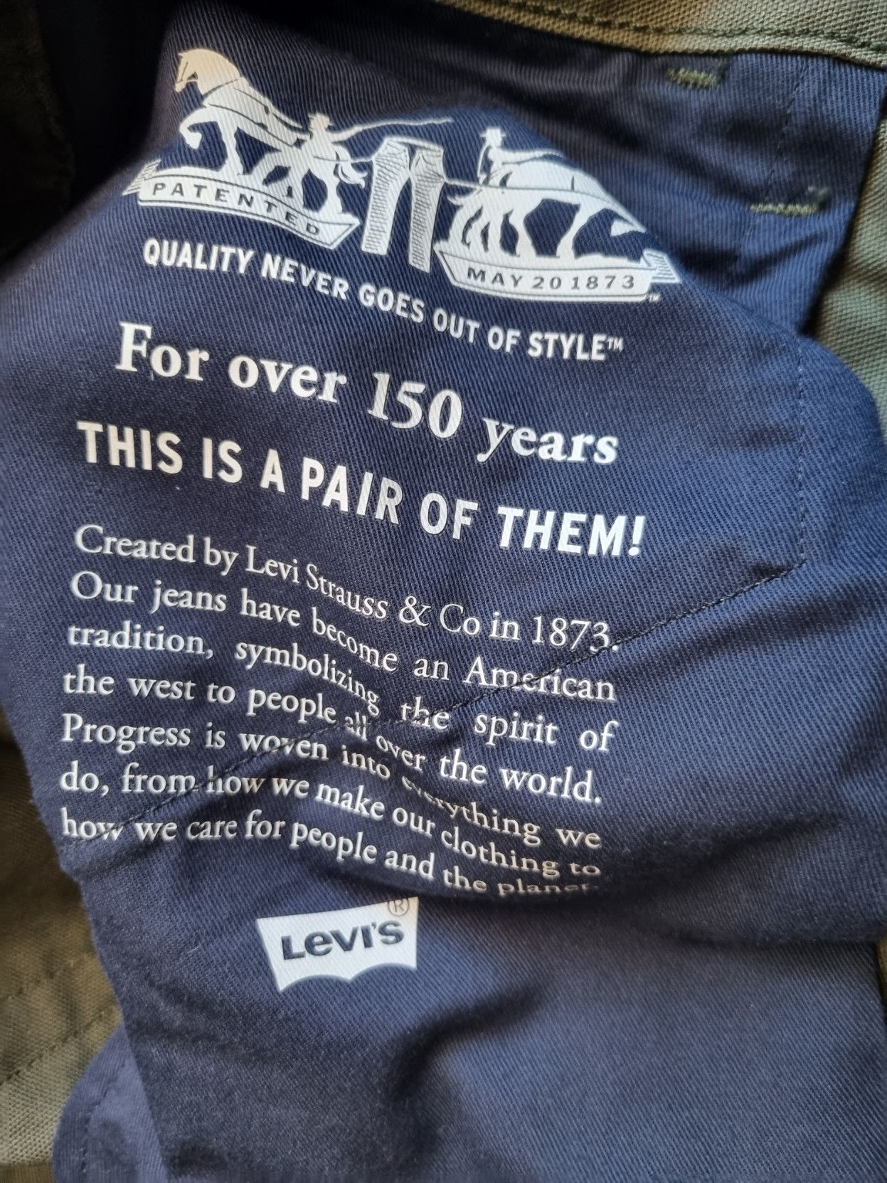 Levi's Levi's 565 Workwear Double-Knee Pants 36X32 Size US 36 / EU 52 - 12 Thumbnail