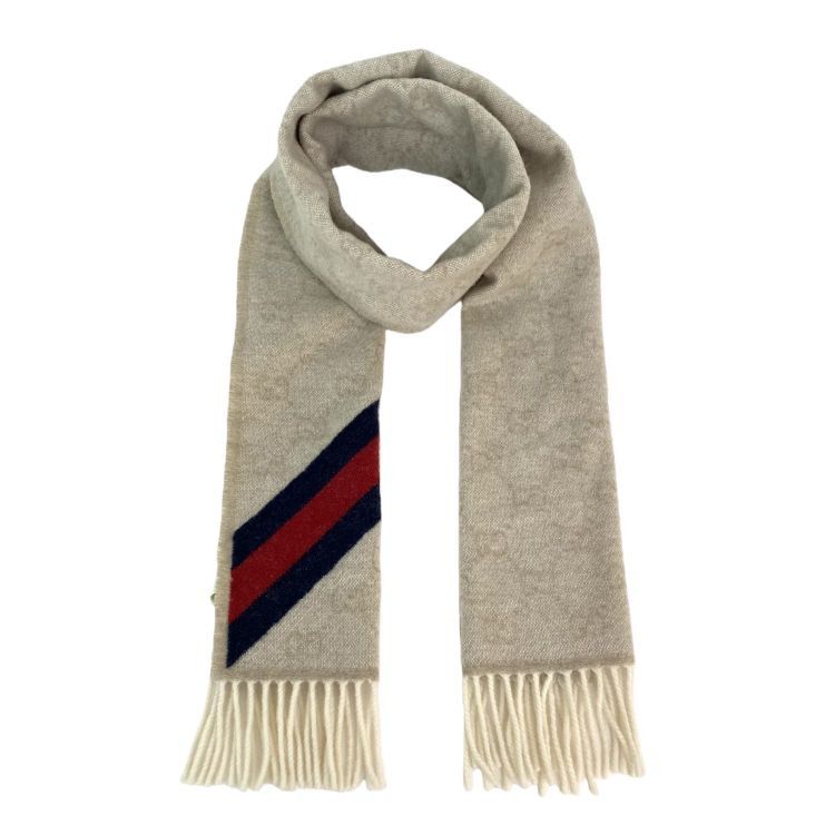 Gucci Gucci GG Wool Scarf Size ONE SIZE - 1 Thumbnail