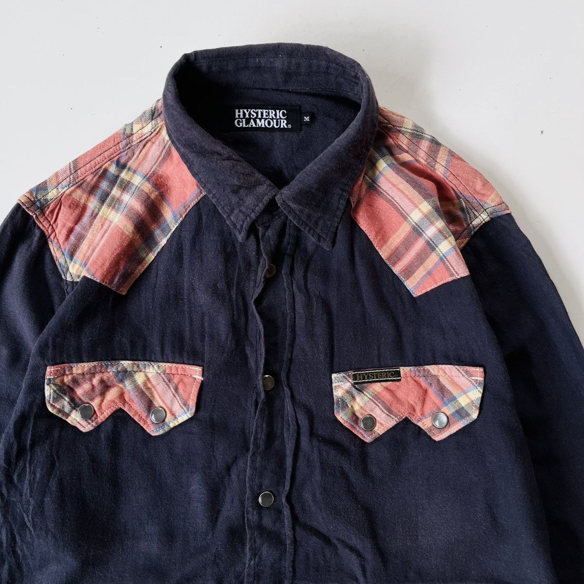 Hysteric Glamour Vintage Hysteric Glamour Flanel Shirt Size US M / EU 48-50 / 2 - 2 Thumbnail