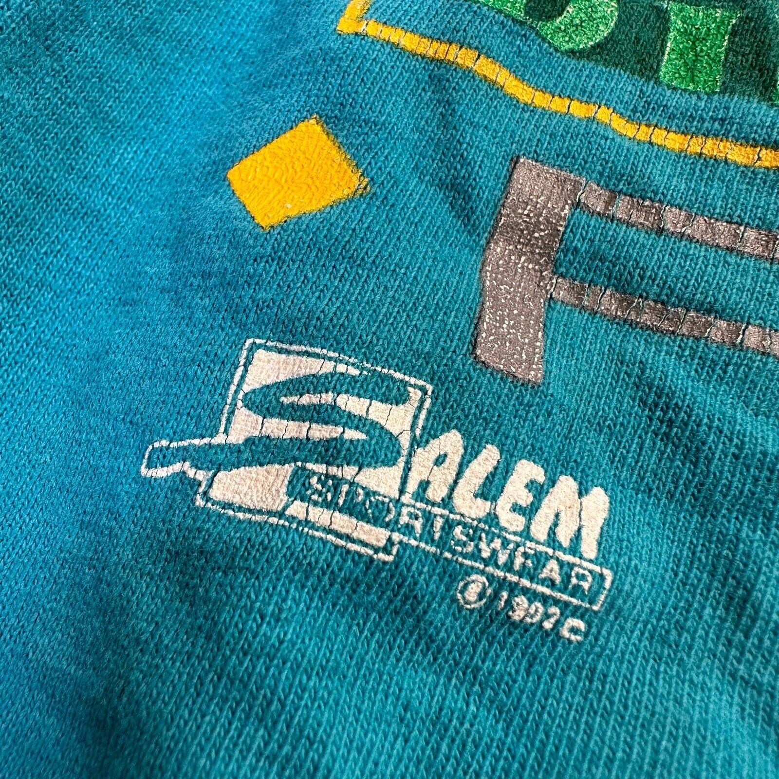 Salem Sportswear Vintage 1992 Miami Marlins 1992 MLB T-Shirt Salem Large Size US L / EU 52-54 / 3 - 3 Thumbnail