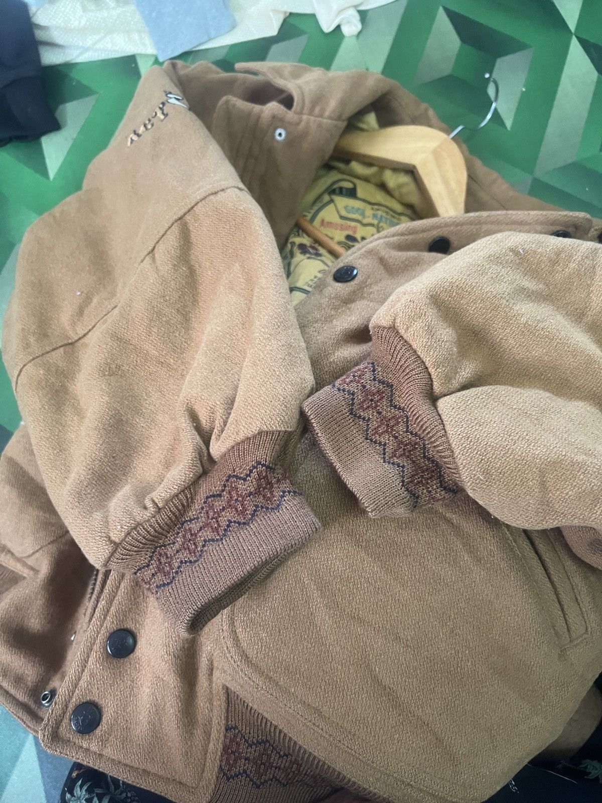 Japanese Brand Vintage BRAND BATSU CO LTD VARSITY JACKET Size US M / EU 48-50 / 2 - 13 Thumbnail