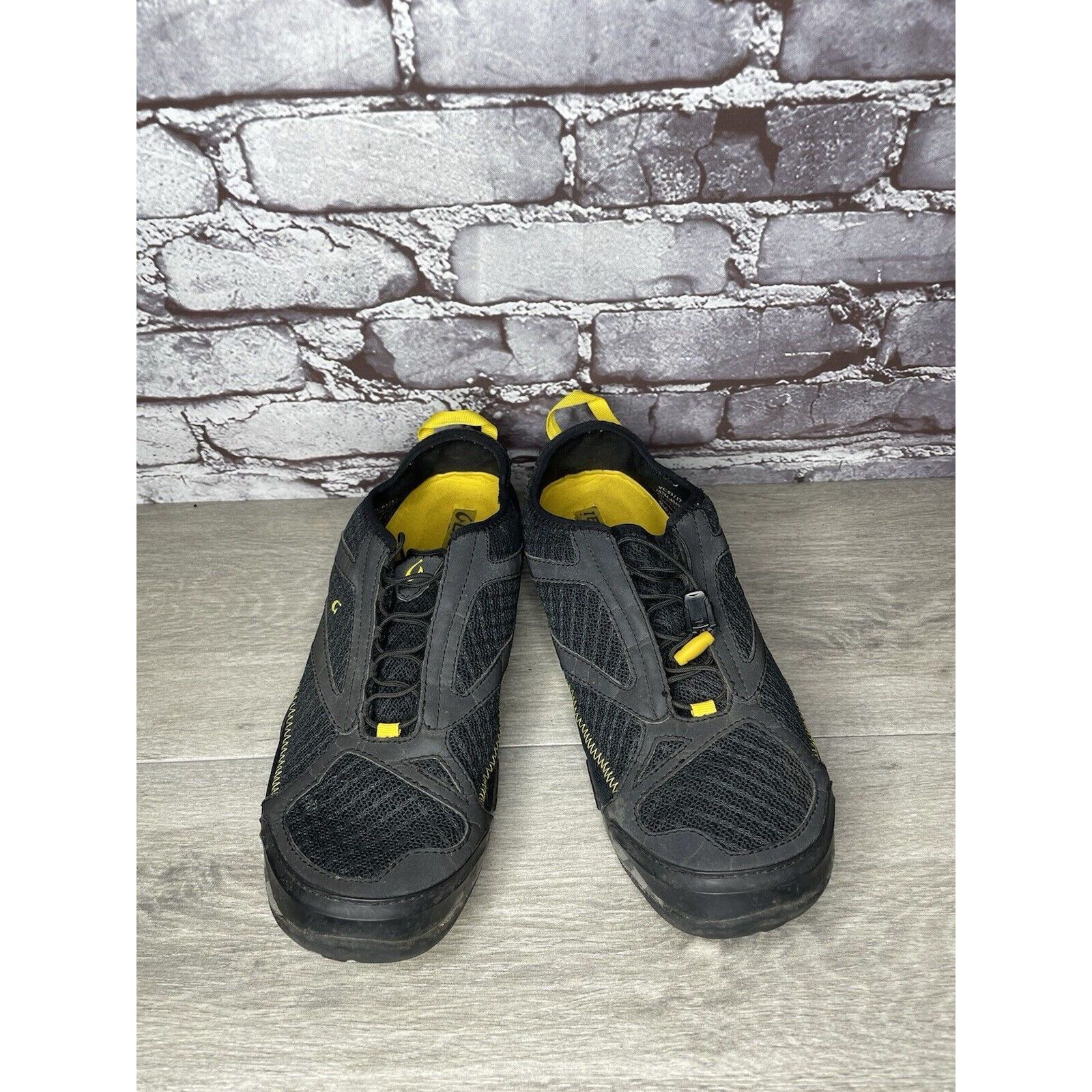 Olukai Olukai Shoes Eleu Trainer Black Camo Yellow Comfort Walking Size US 11 / EU 44 - 17 Thumbnail