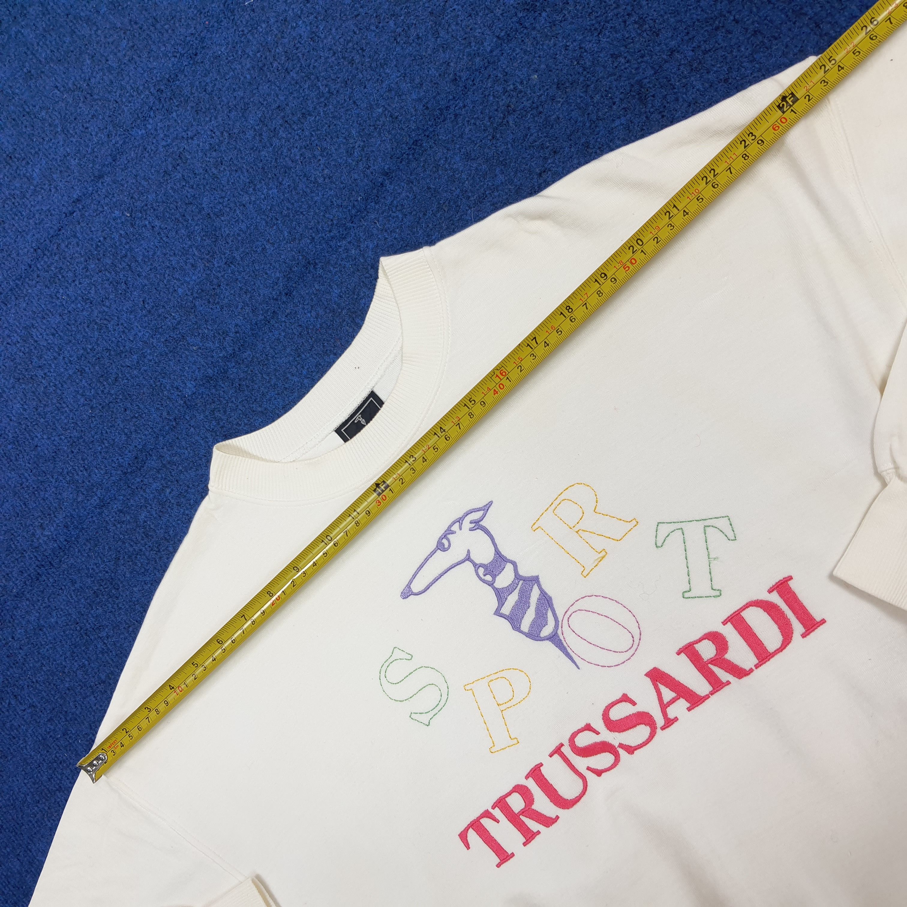 Trussardi Vintage Trussardi Sport Designer Pullover C308N20 Size US M / EU 48-50 / 2 - 9 Thumbnail