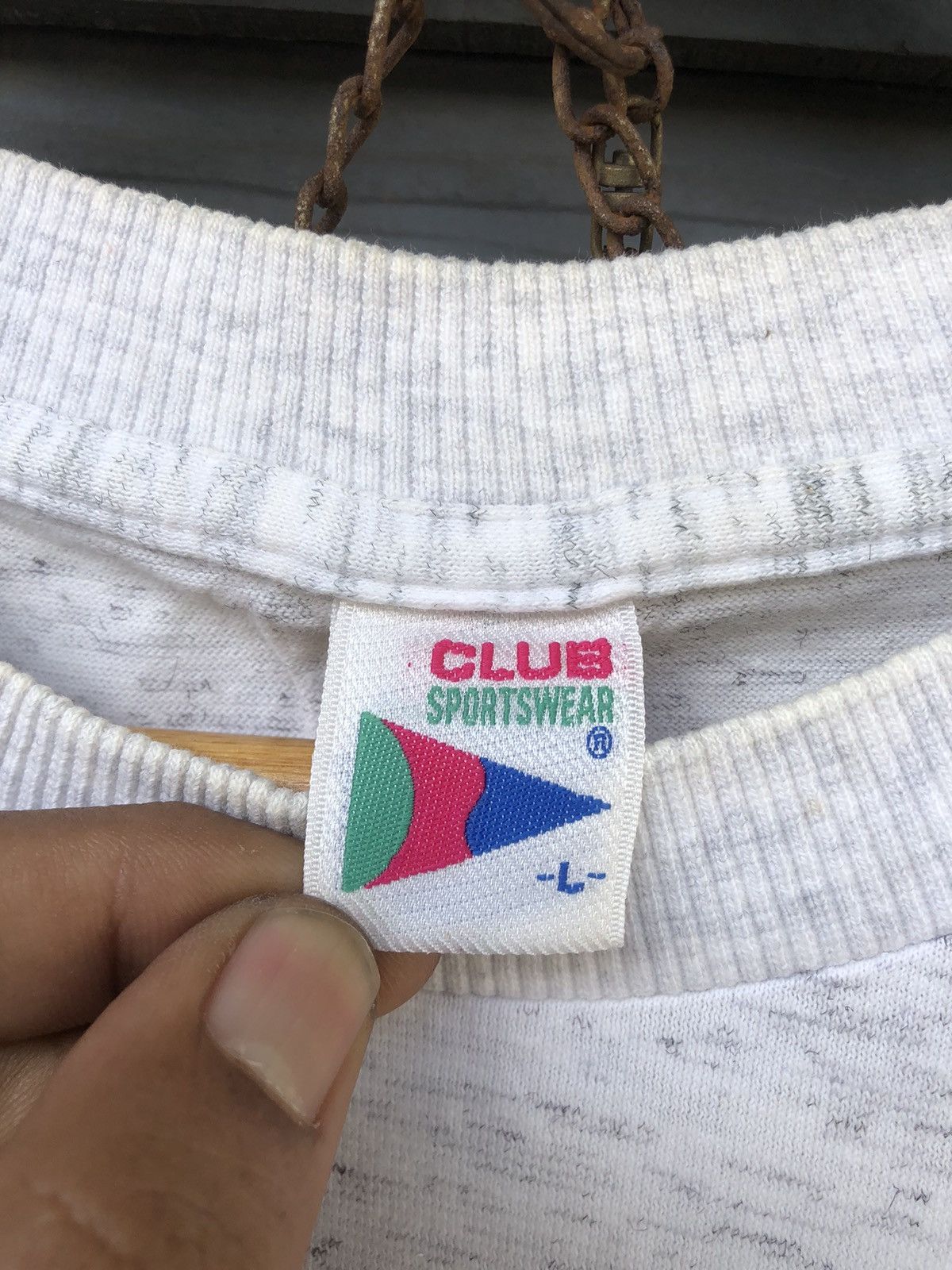 Japanese Brand × Vintage RARE Vintage 80s Club Sportwear Dolphin Safe Tee Size US L / EU 52-54 / 3 - 13 Thumbnail