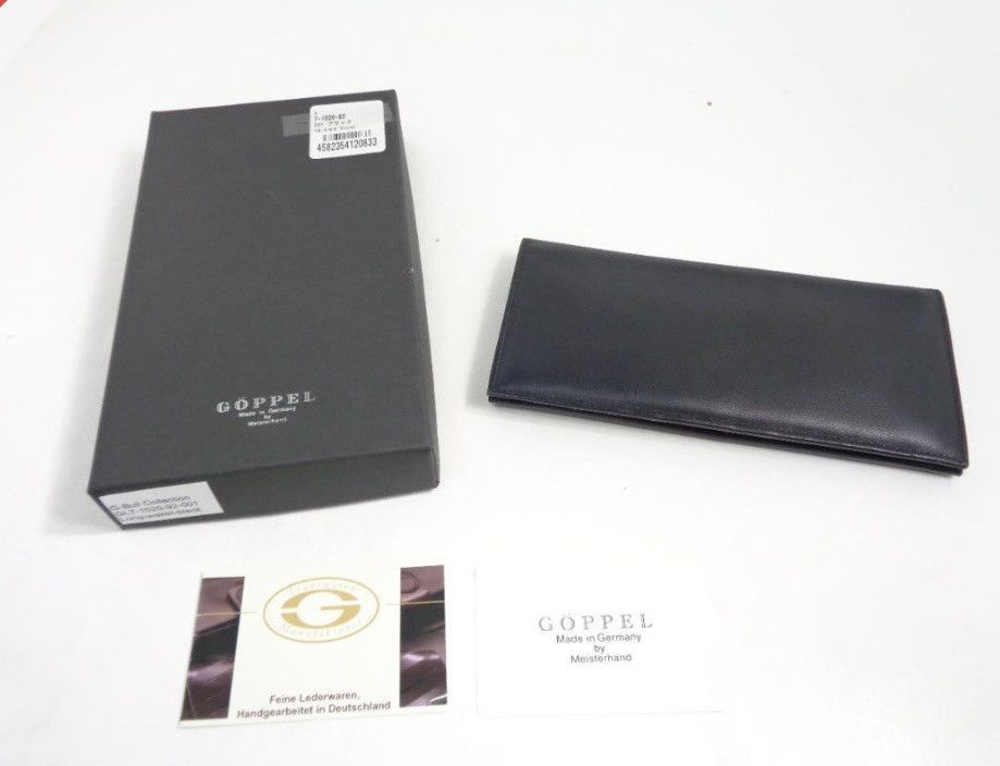 Other MADE IN GERMANY GOPPEL MENS LEATHER LONG WALLET Size ONE SIZE - 1 Thumbnail