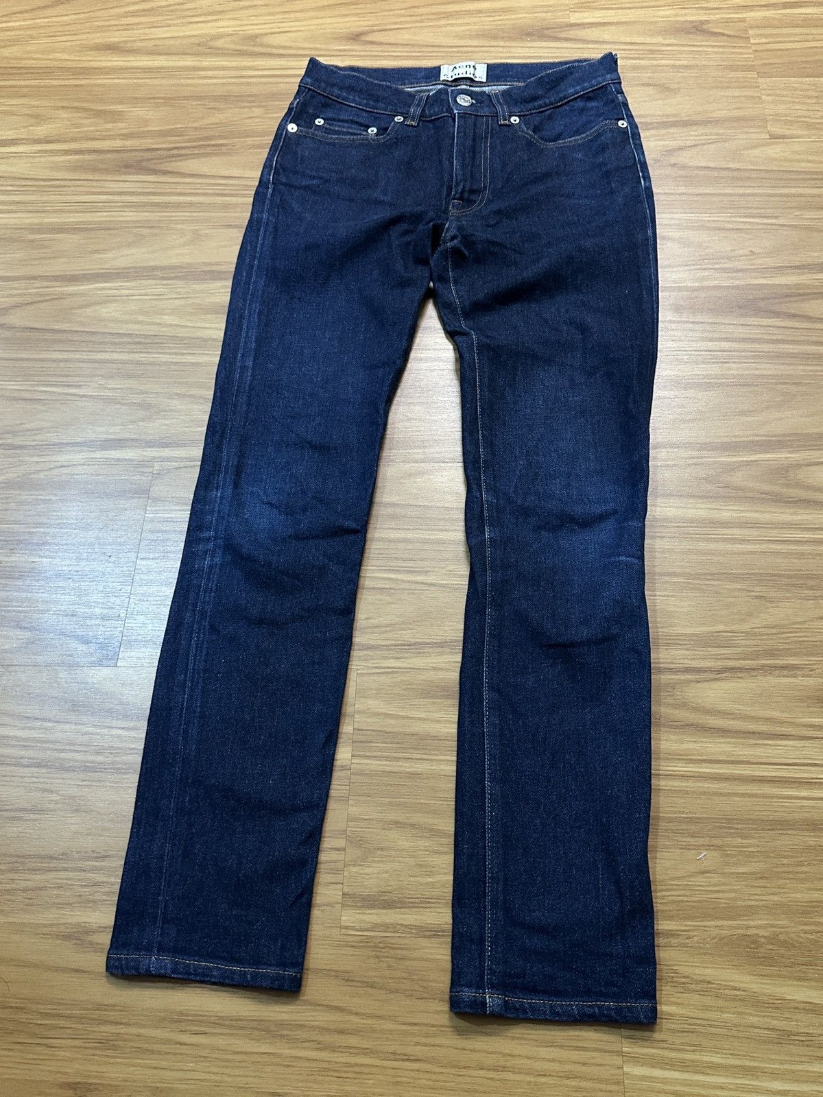 Acne Studios Acne Studio Thin Str Rw Denim Jeans Size US 28 / EU 44 - 5 Thumbnail