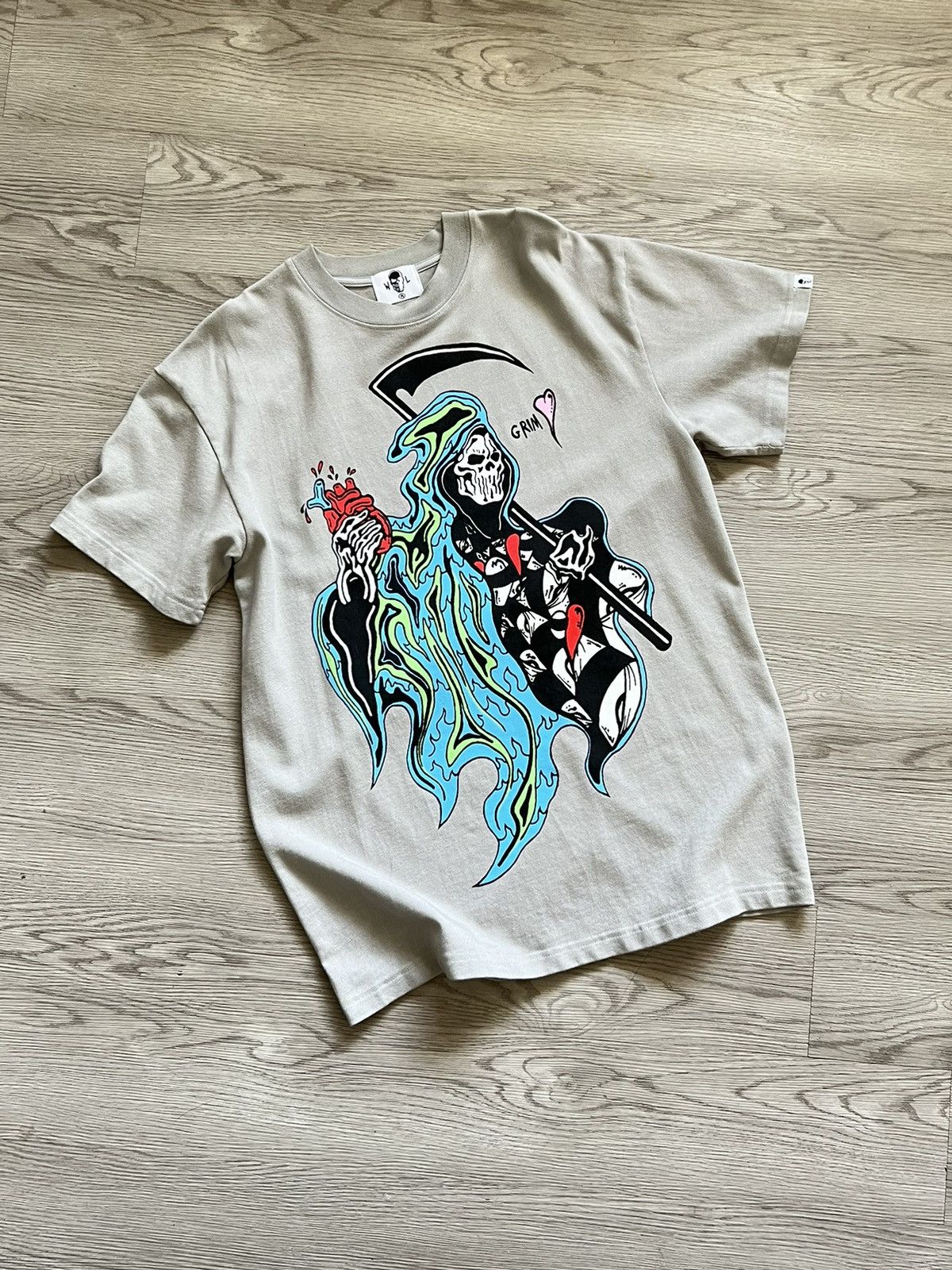 image of Matty Boy Short Sleeve in Grey, Men's (Size Medium)
