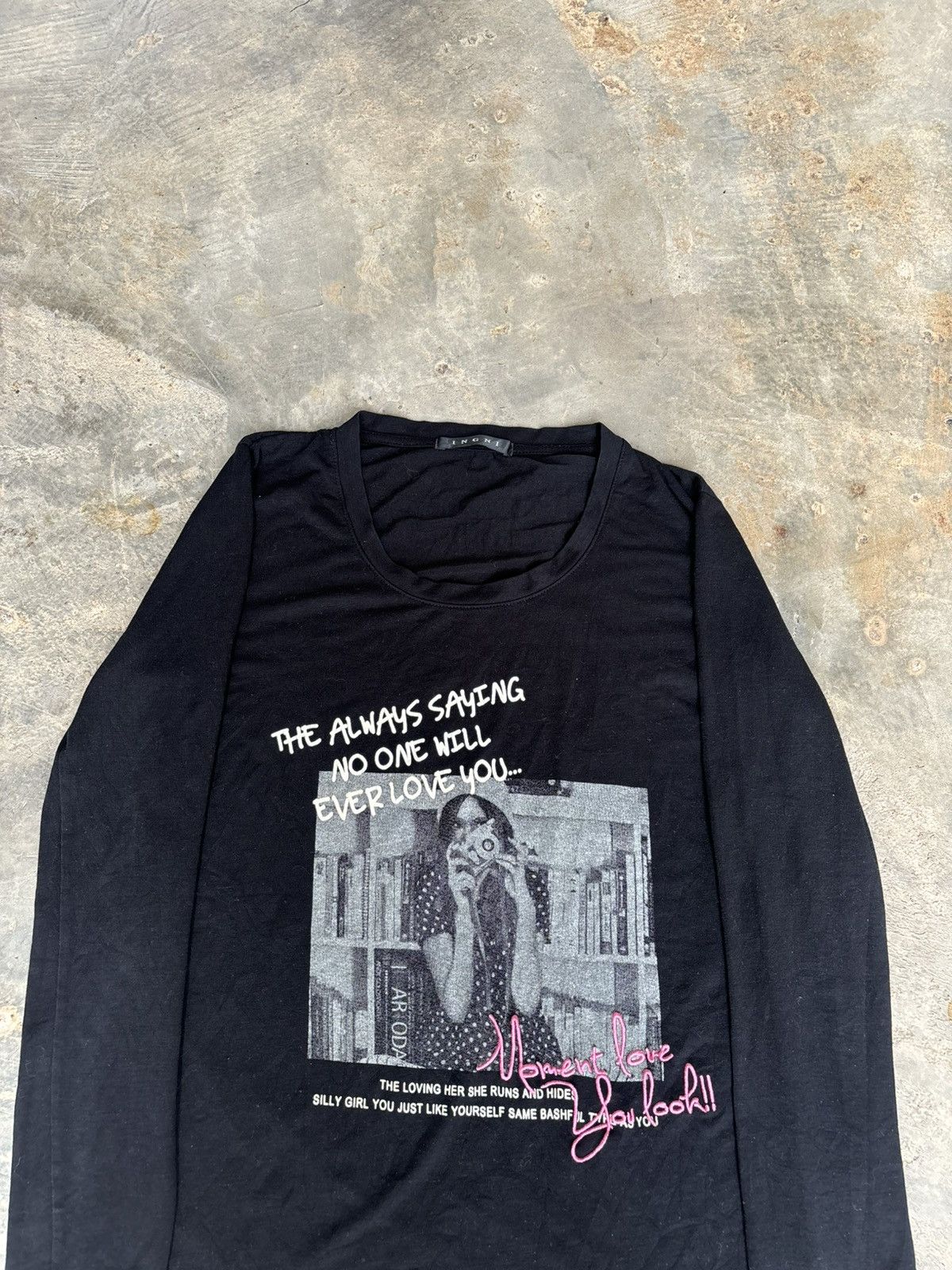 Hysteric Glamour × If Six Was Nine × Japanese Brand Y2k Ingni Photo tee Longsleeve Size US M / EU 48-50 / 2 - 4 Thumbnail