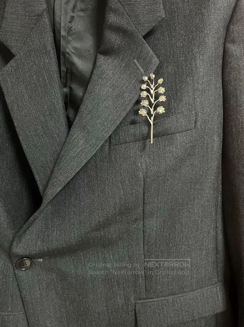 Dior Elegant Dior Lily of the Valley Brooch. Size ONE SIZE - 4 Thumbnail