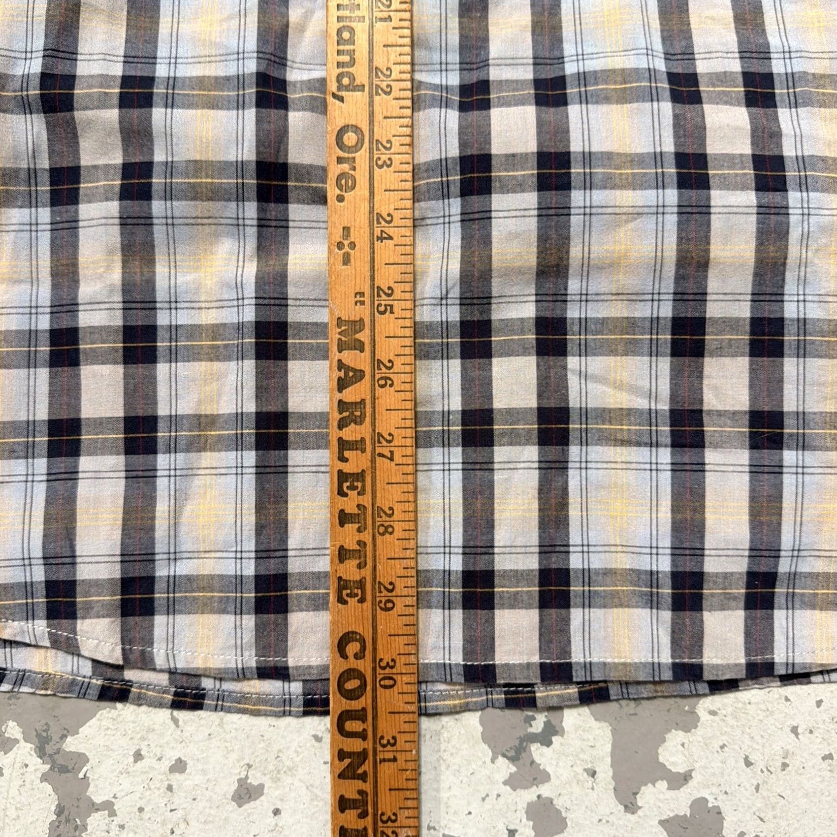 Vintage Vintage Stussy Plaid Flannel Pullover Button Shirt Made USA Skate Streetwear L (L) Size US L / EU 52-54 / 3 - 5 Thumbnail