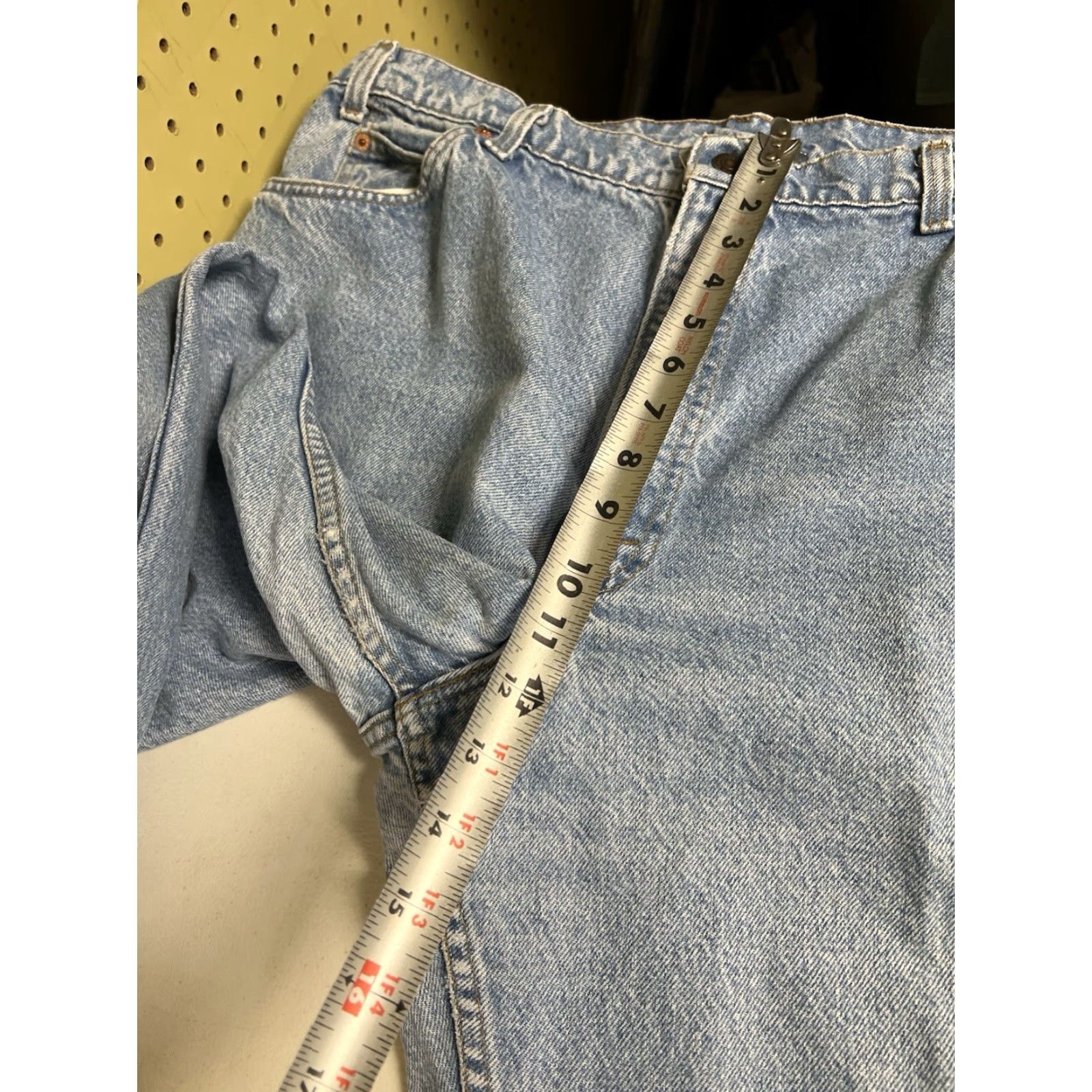 Levi's VINTAGE Levi's 505 Jeans Blue Denim 38x30 USA Made Regular Men Size US 38 / EU 54 - 4 Thumbnail