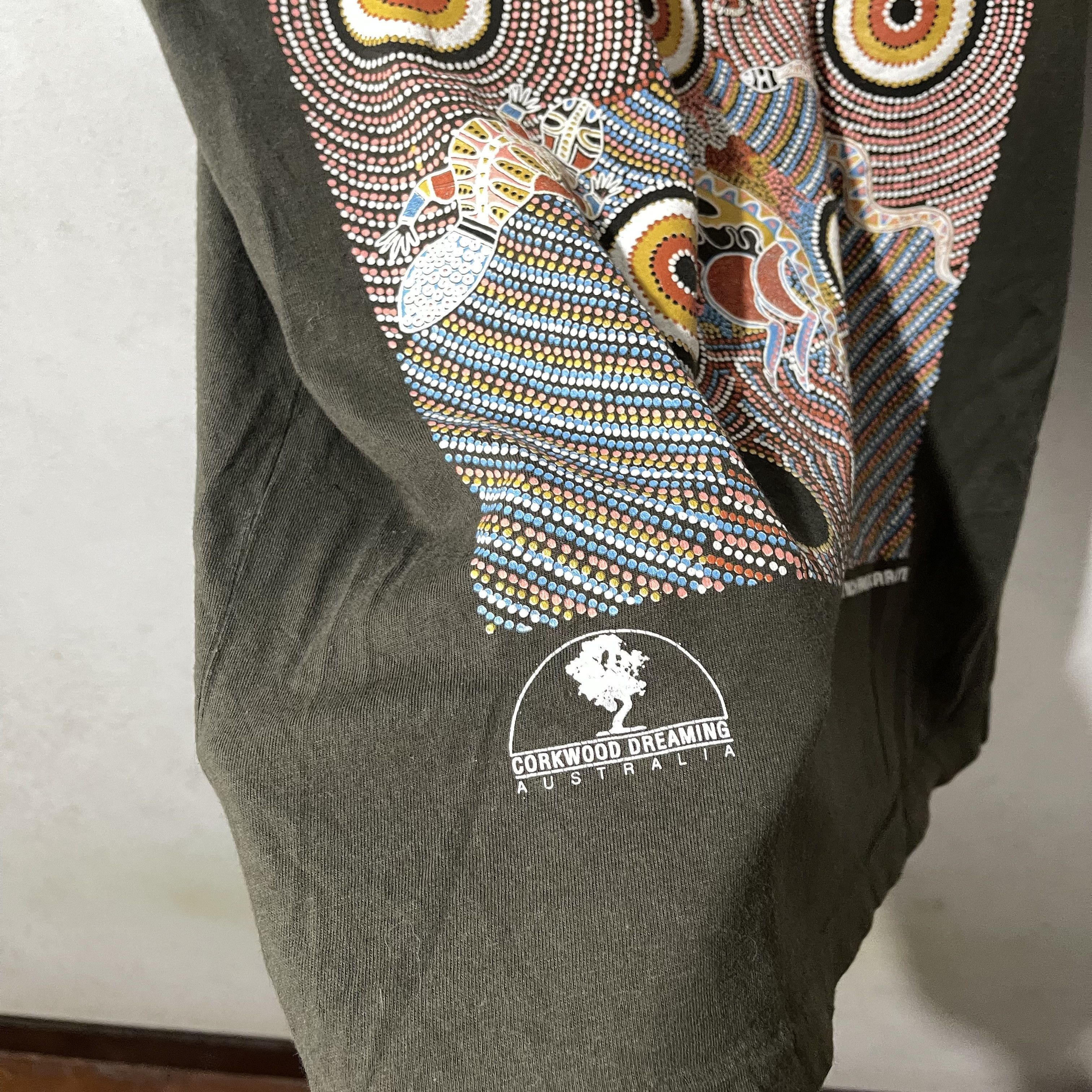 Vintage Vintage 90s Australian Aboriginal Shirt Size US L / EU 52-54 / 3 - 4 Thumbnail