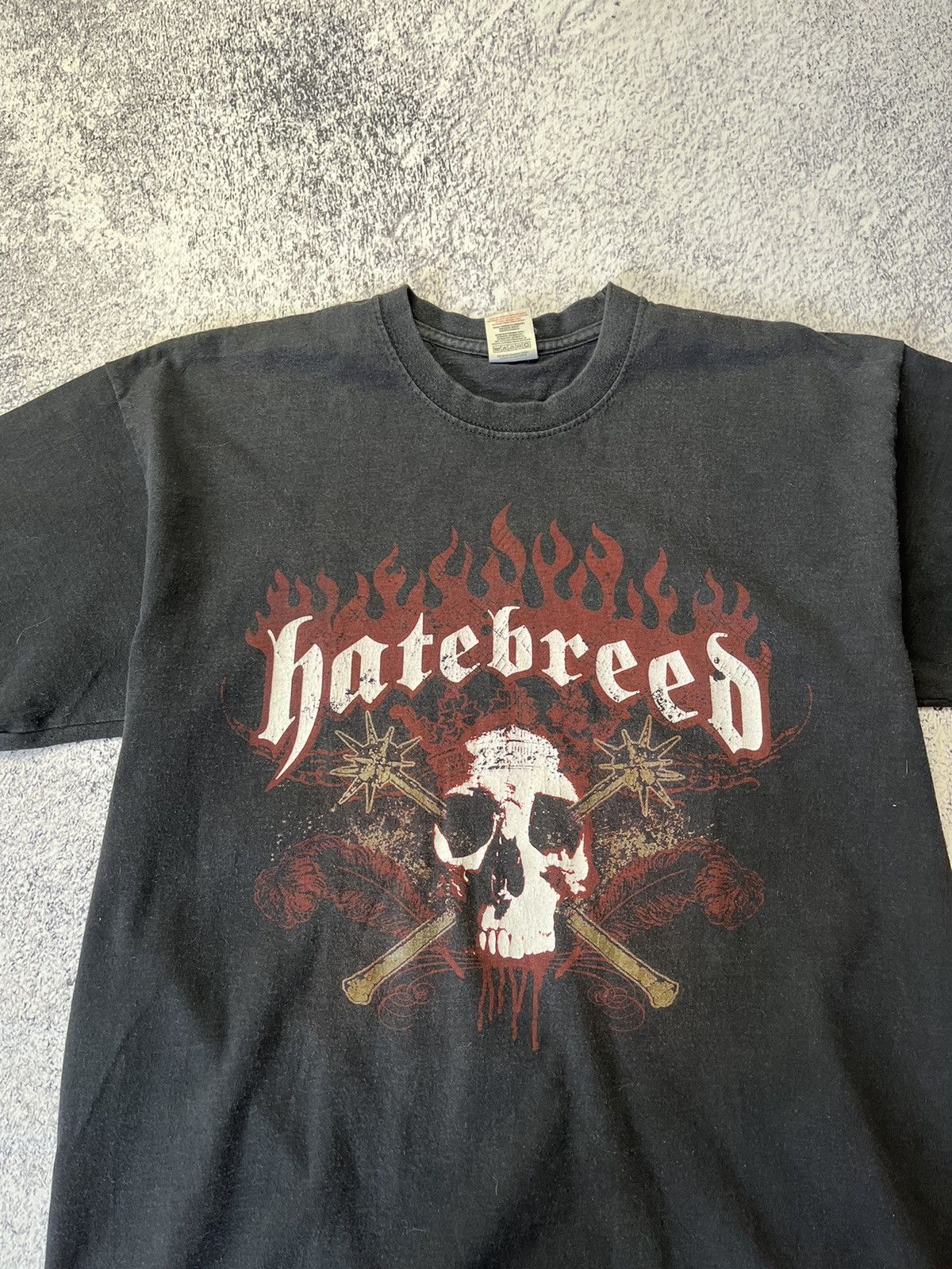 Band Tees Hatebreed Tee T Shirt Vintage 1990s Black Size US M / EU 48-50 / 2 - 6 Thumbnail