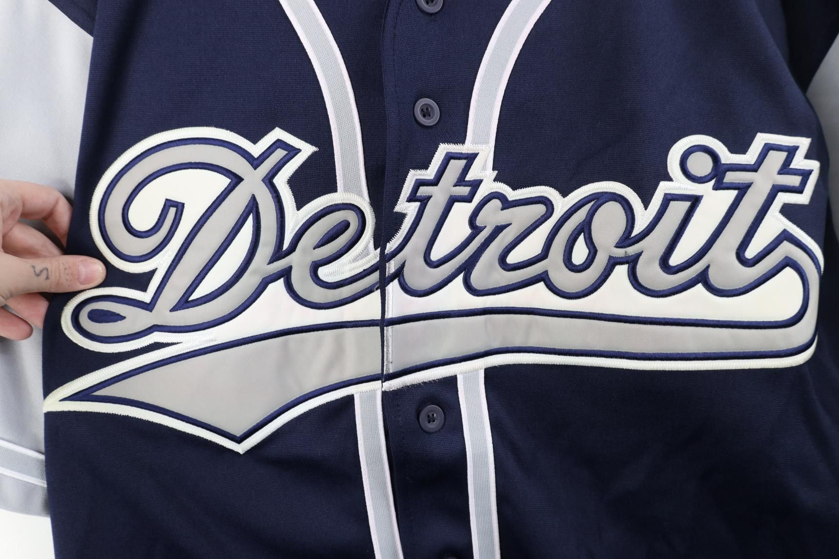 Vintage Deadstock Vintage 90s Y2K Detroit Tigers Baseball Jersey Size US M / EU 48-50 / 2 - 9 Thumbnail