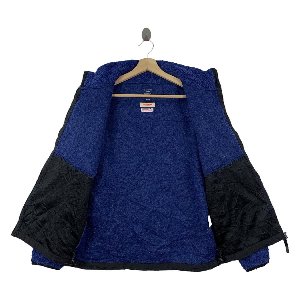 Japanese Brand BACK NUMBER Thermolite Japanese Brand Fleece Zipper Jacket Size US M / EU 48-50 / 2 - 5 Thumbnail