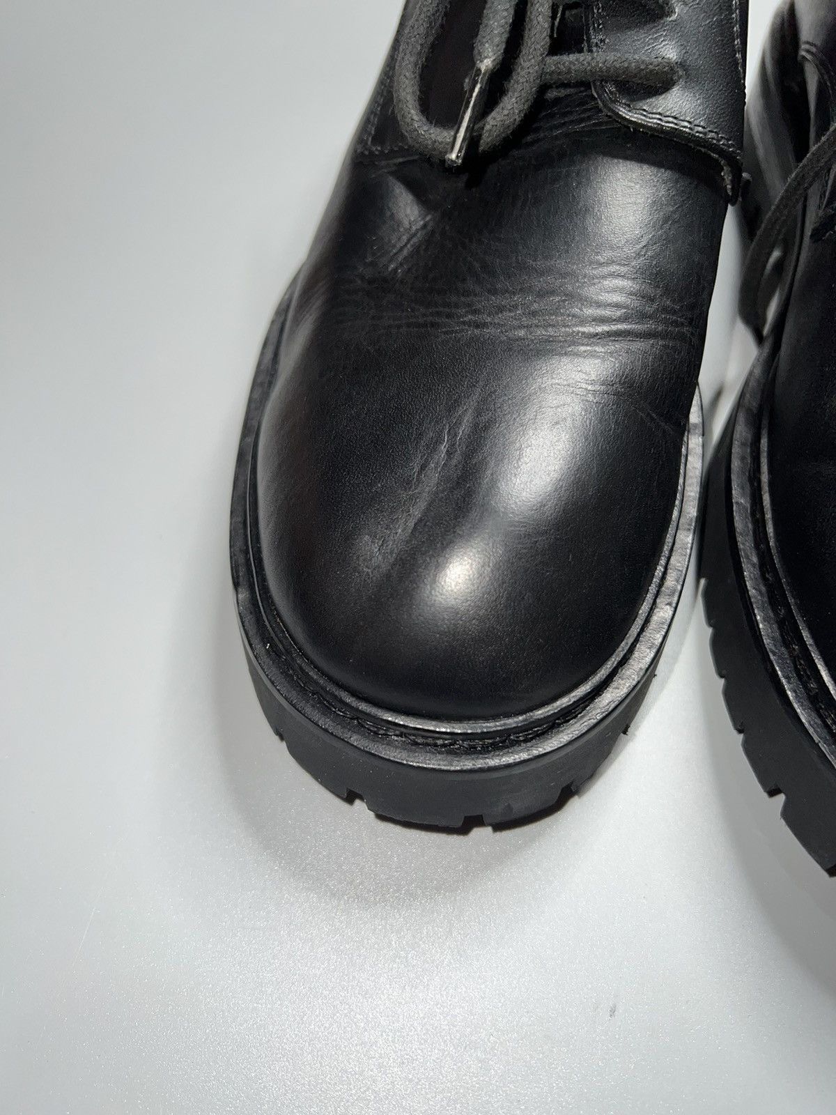 Ann Demeulemeester Ann Demeulemeester Commando Sole Derbies Size US 7.5 / IT 37.5 - 7 Thumbnail