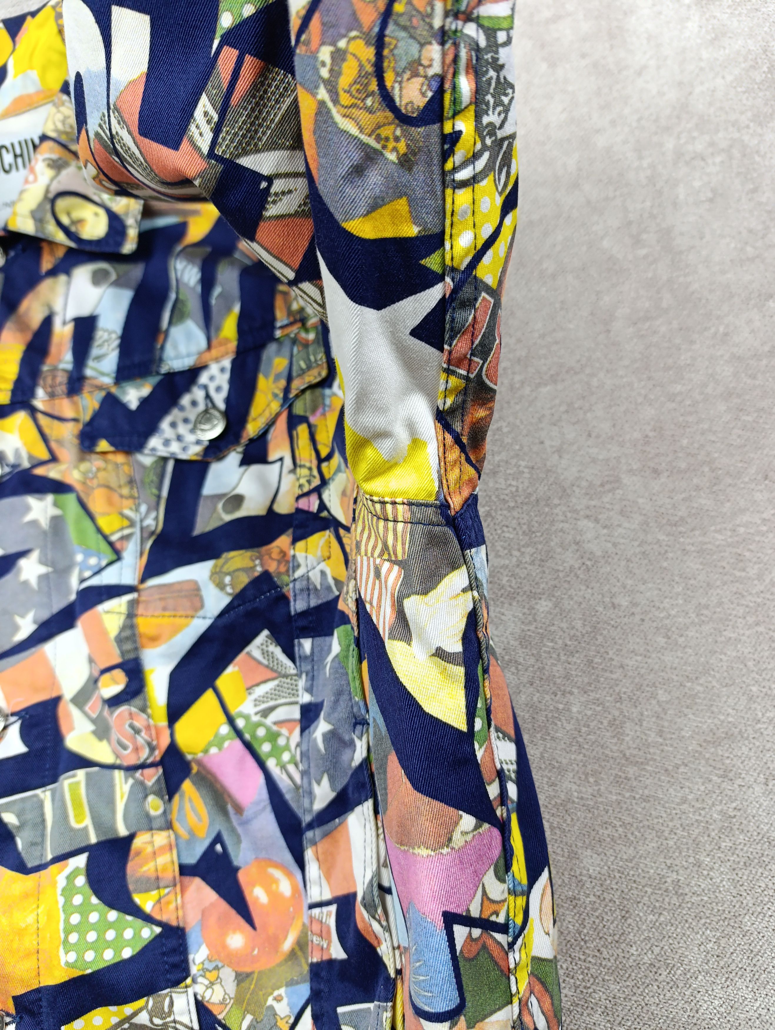 Moschino MOSCHINO JUNIOR VINTAGE RARE CARTOONS JACKET Size US XS / EU 42 / 0 - 12 Thumbnail
