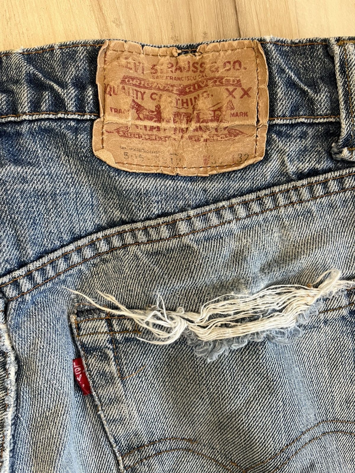 Levi's × Vintage Vintage 80s Levi’s 501 made in USA jeans Size US 28 / EU 44 - 4 Thumbnail