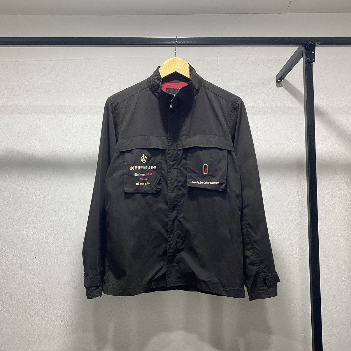 Japanese Brand Sick☠️ Bernings Sho Punk Tactical Jacket Utility Grunge Size US S / EU 44-46 / 1 - 1 Thumbnail