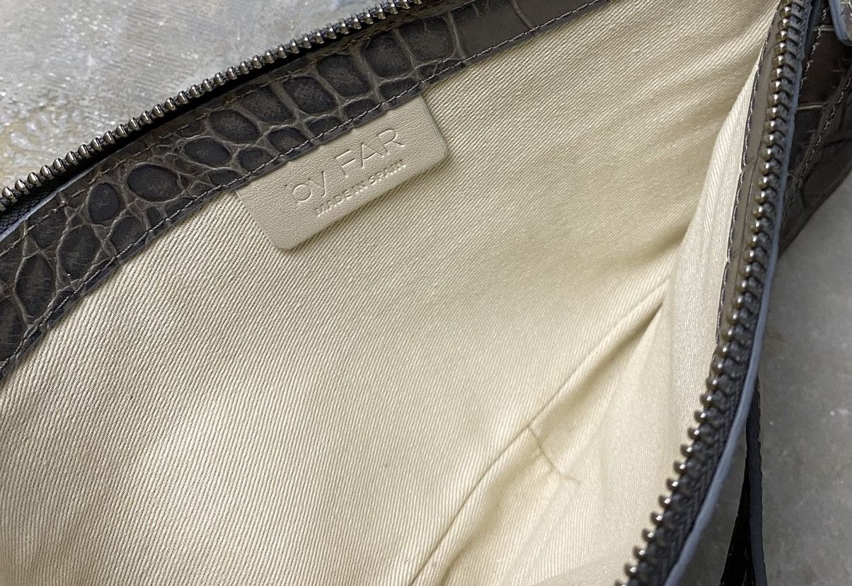 By Far By Far Rachel Small Croc-Embossed Shoulder Bag Size ONE SIZE - 8 Thumbnail