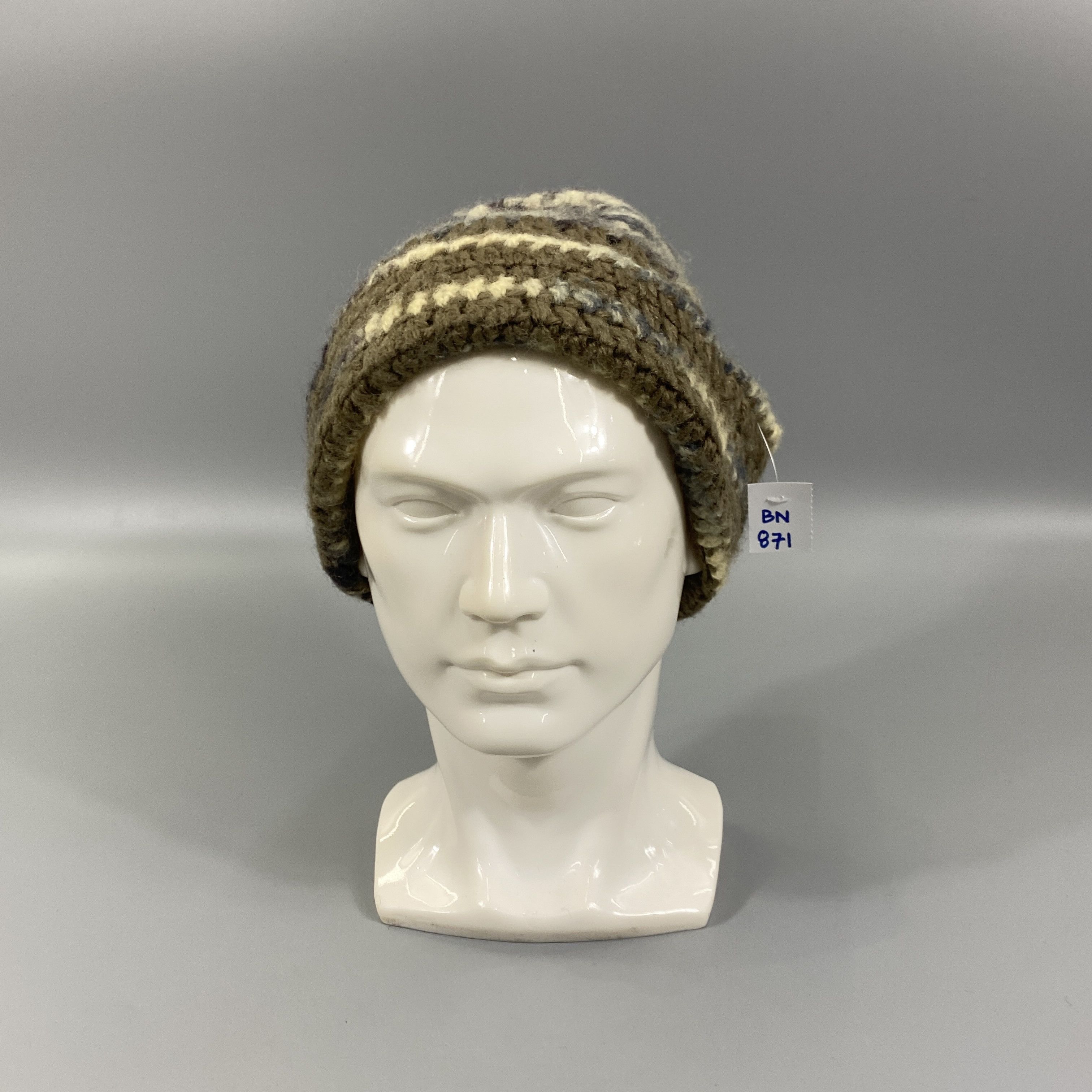 Japanese Brand Knitted Snow Cap Beanie Hat -BN871 Size ONE SIZE - 2 Thumbnail