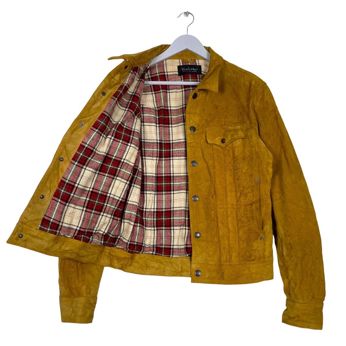 Tornado Mart 💥TORNADO MART JAPAN SUEDE LEATHER TRUCKER JACKET Size US S / EU 44-46 / 1 - 7 Thumbnail