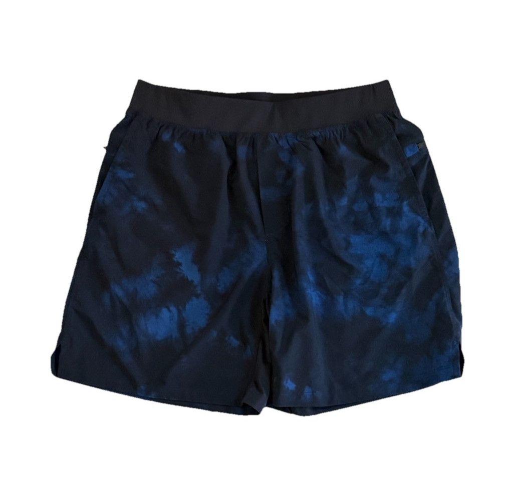 Fabletics FABLETICS FRANCHISE MEN’S SHORT 7” UNLINED BLUE/BLACK LARGE Size US 32 / EU 48 - 1 Thumbnail
