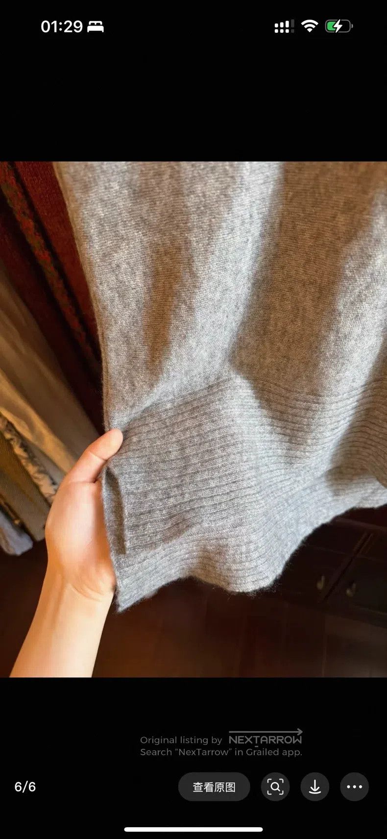 Vivienne Westwood Vivienne Westwood 100% Cashmere Off-Shoulder Top Size L / US 10 / IT 46 - 6 Thumbnail