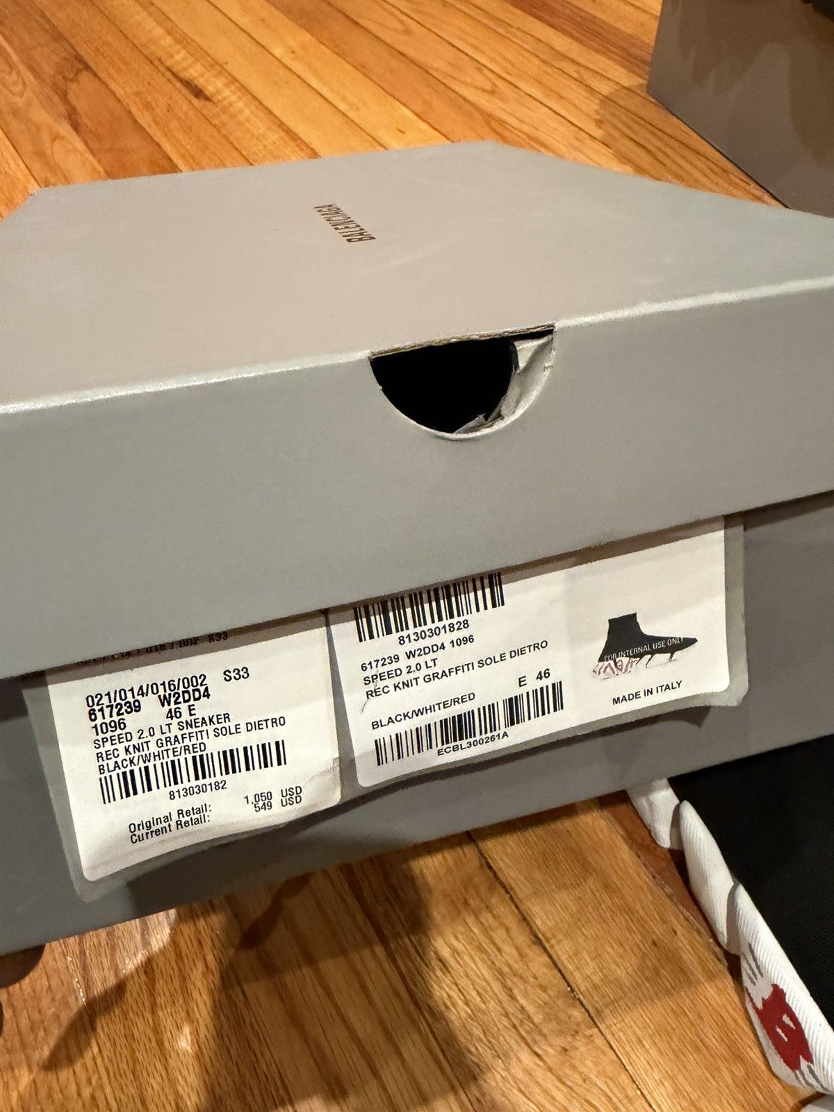 Balenciaga Balenciaga Speed Trainer Black Size US 13 / EU 46 - 8 Thumbnail