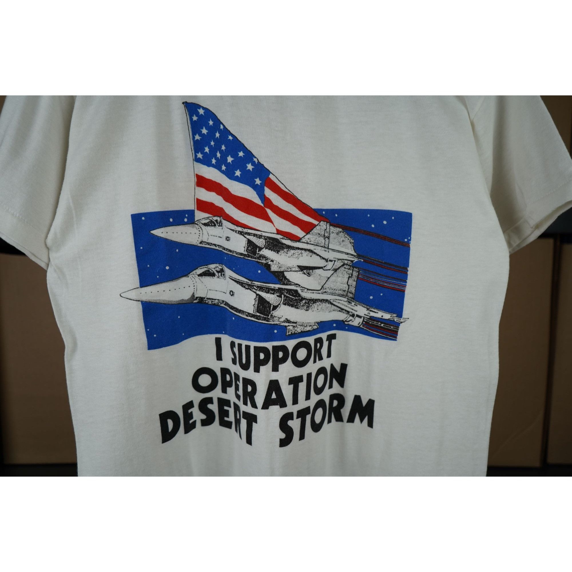 Vintage Vintage USA Army White Tshirt 90s Men's M Made In USA #455 Size US M / EU 48-50 / 2 - 3 Thumbnail