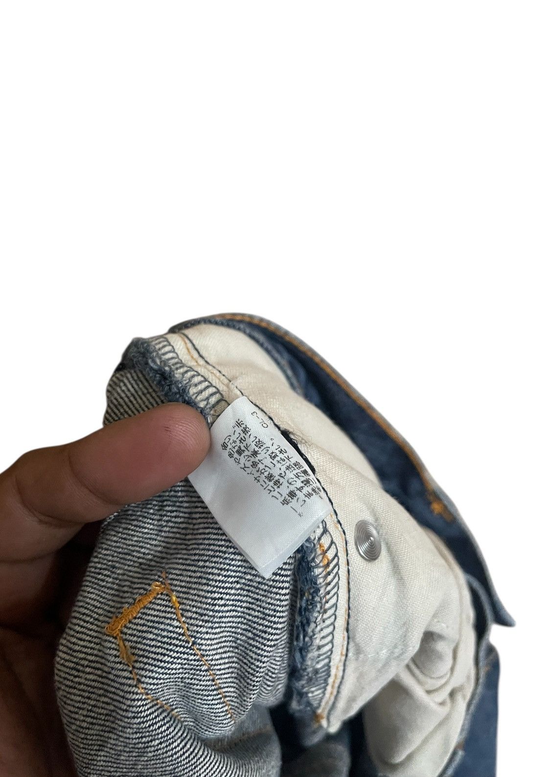 Issey Miyake Sunao Kuwahara by Issey Miyake Denim Stone Washed W30 L38 Size US 30 / EU 46 - 6 Thumbnail