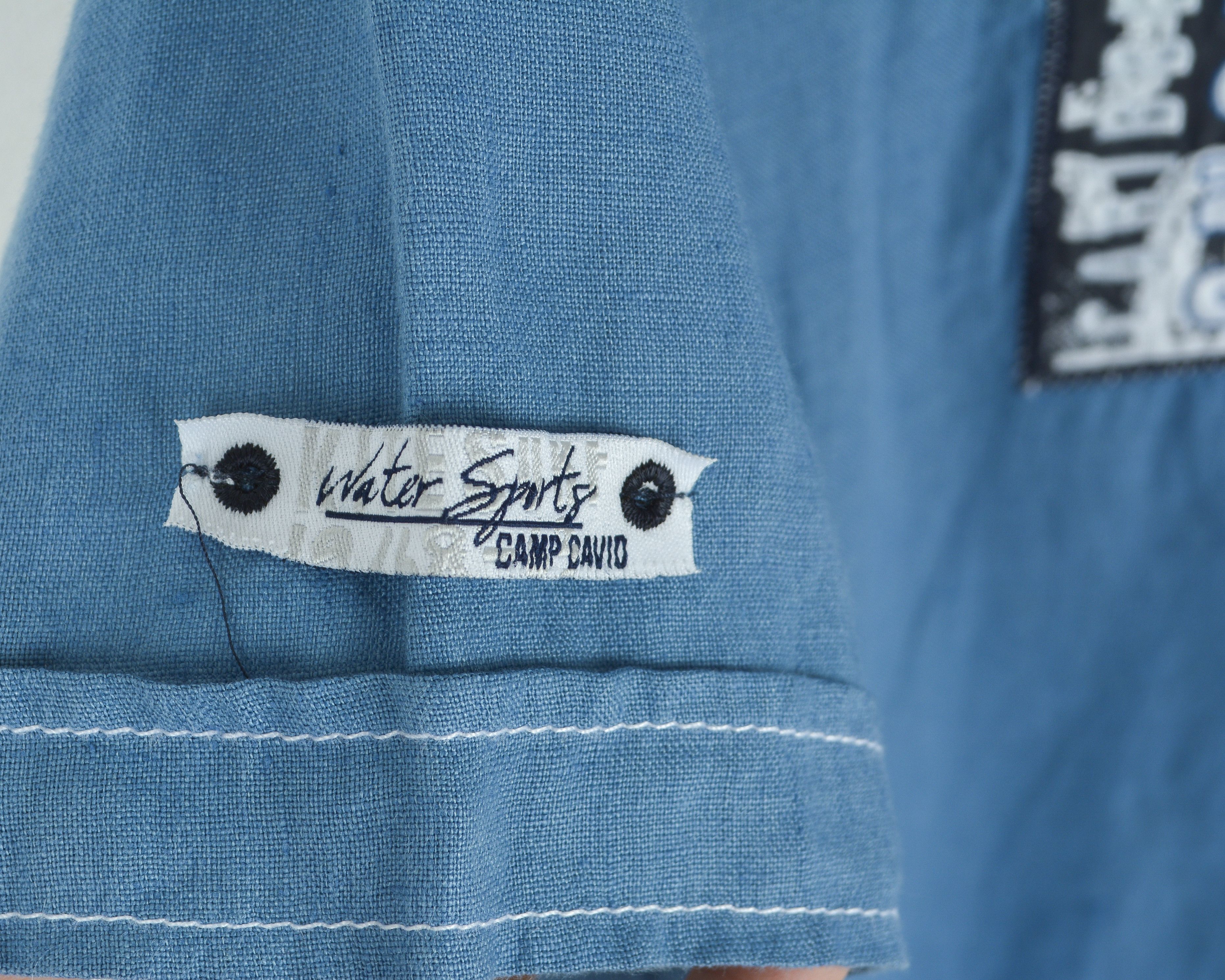 Camp David Linen Reg Fit M Shirt Short Sleeve Casual Embroidery Formal Size US M / EU 48-50 / 2 - 7 Thumbnail