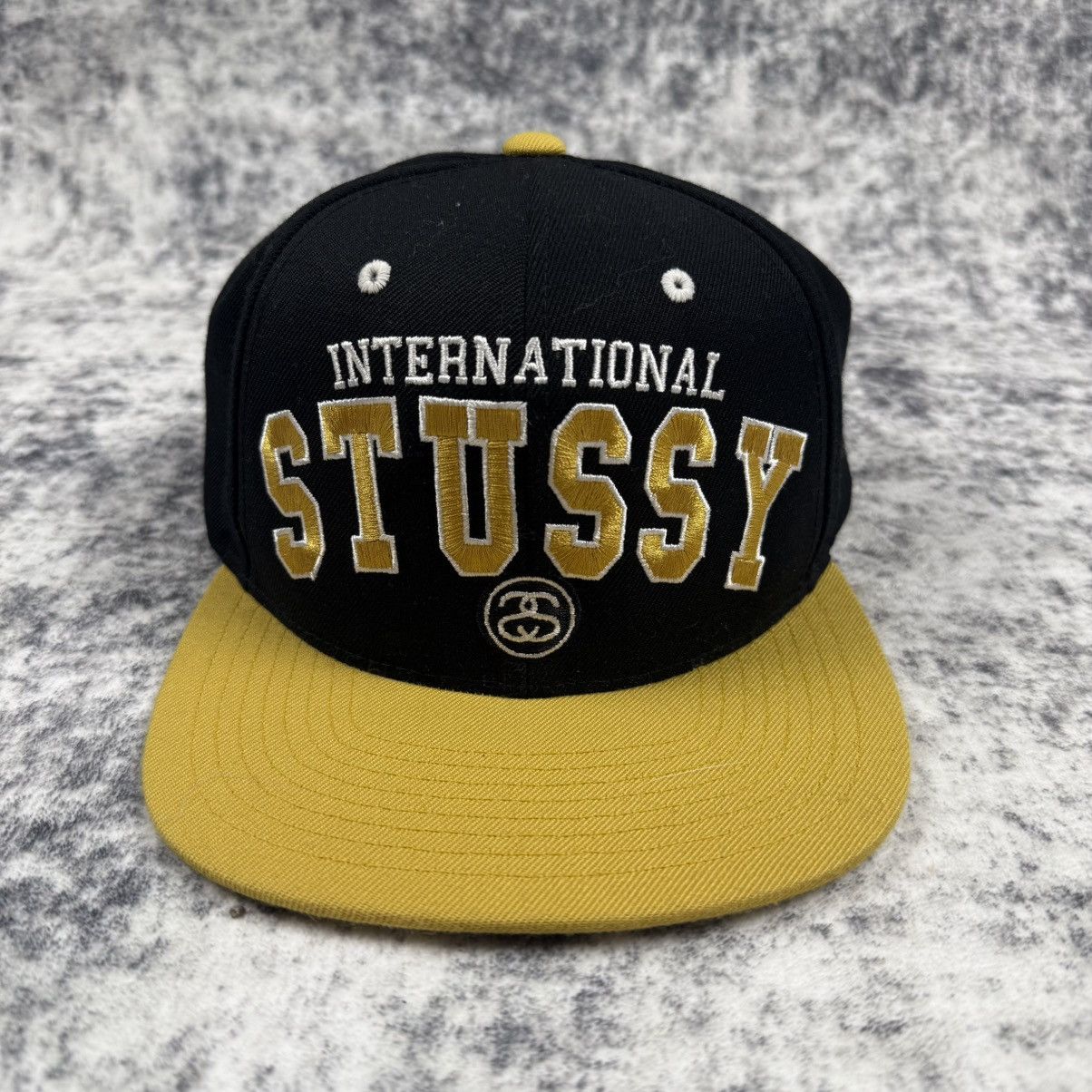 Stussy Stussy Vintage International Baseball ‘Black/Yellow’ Cap Size ONE SIZE - 1 Thumbnail
