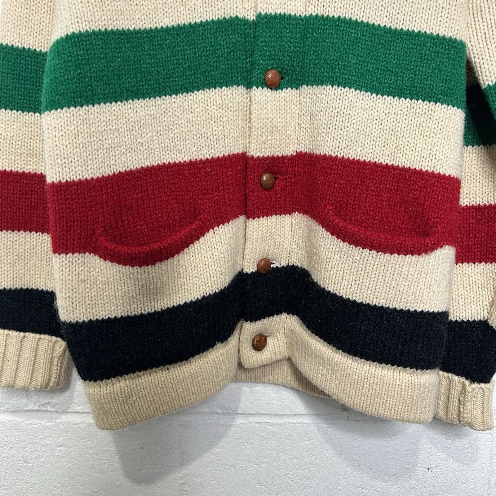 Polo Ralph Lauren Vintage Polo Ralph Lauren Hudson Bay Stripe Cardigan Jacket Size US M / EU 48-50 / 2 - 4 Thumbnail