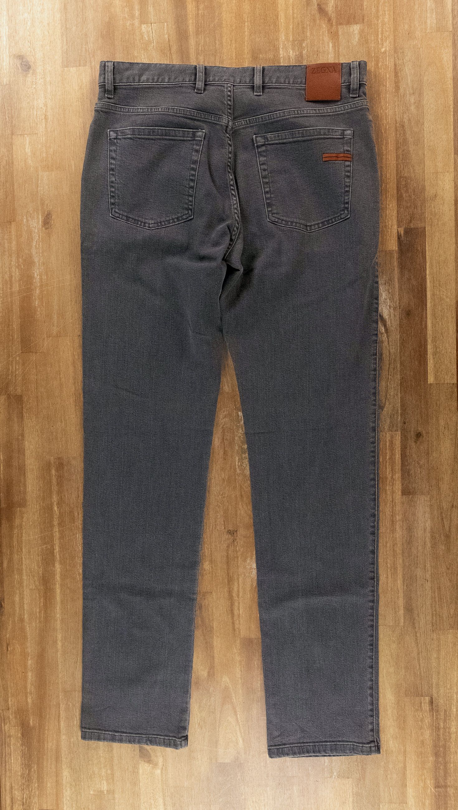 Ermenegildo Zegna ZEGNA 2025 Collection gray straight leg jeans Size 35 Size US 35 - 11 Thumbnail