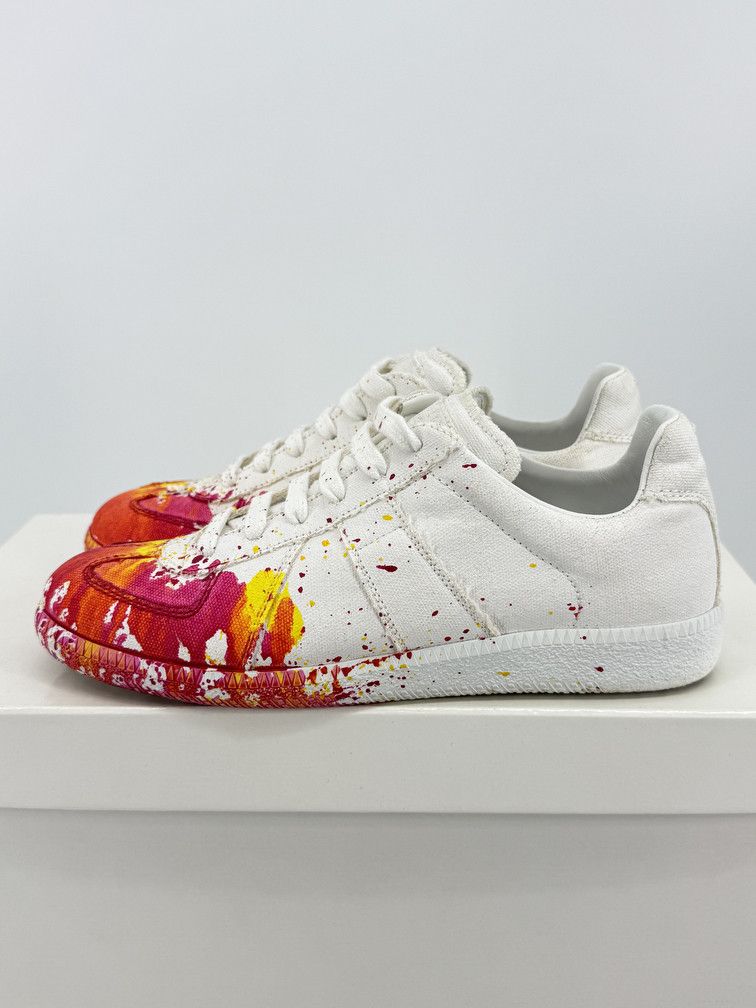 Maison Margiela GAT Low Paint Splatter Size US 5 / IT 35 - 4 Thumbnail