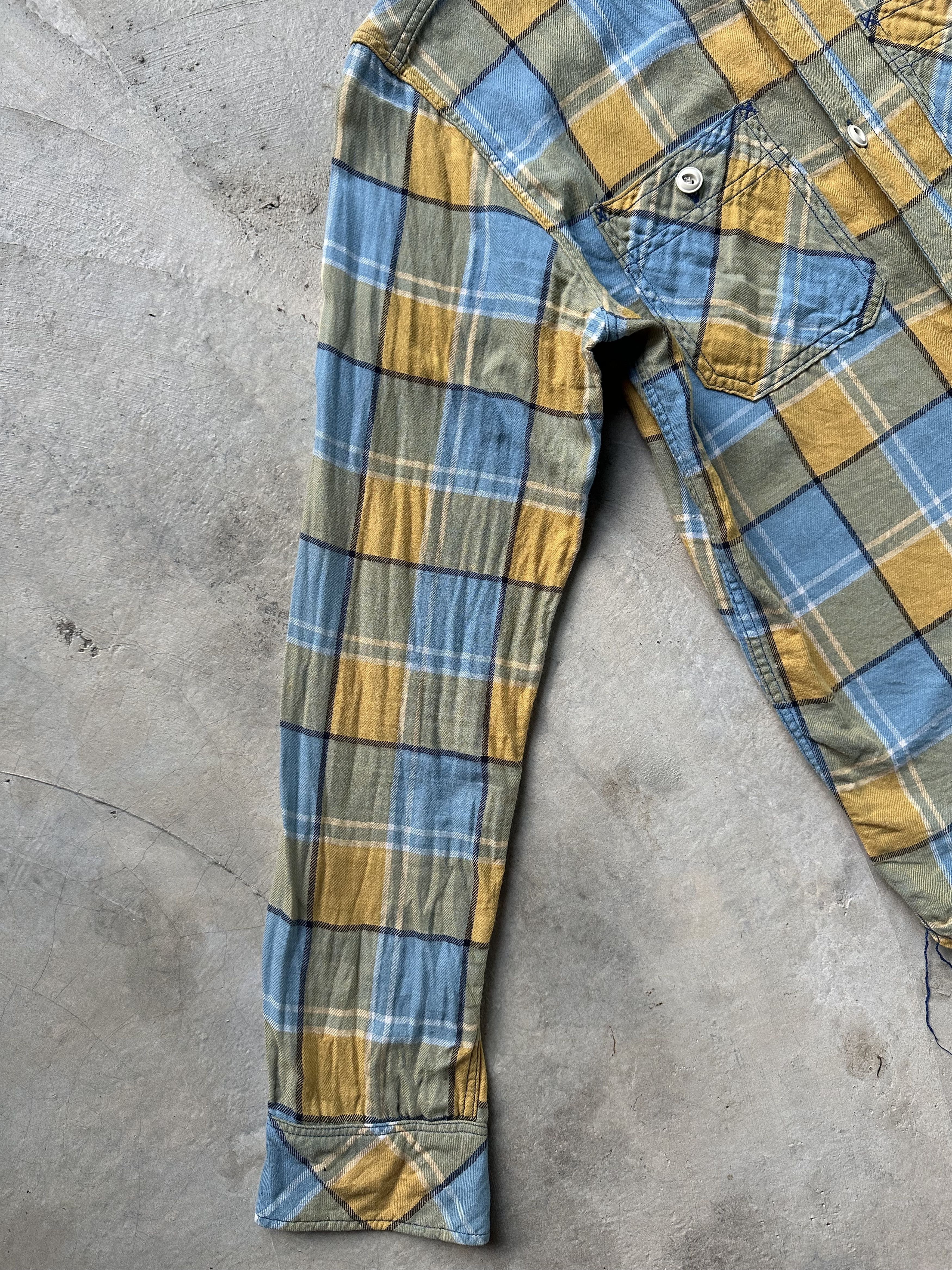 Hysteric Glamour Hysteric Glamour Gusset Tartan Plaid Long Sleeve Shirt Size US S / EU 44-46 / 1 - 9 Thumbnail