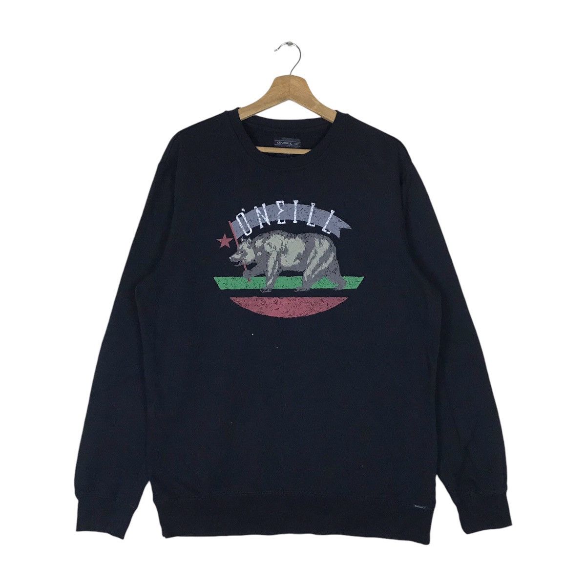 O'Neill Vintage O’Neill Pullover Jumper Sweatshirt Size US M / EU 48-50 / 2 - 1 Thumbnail