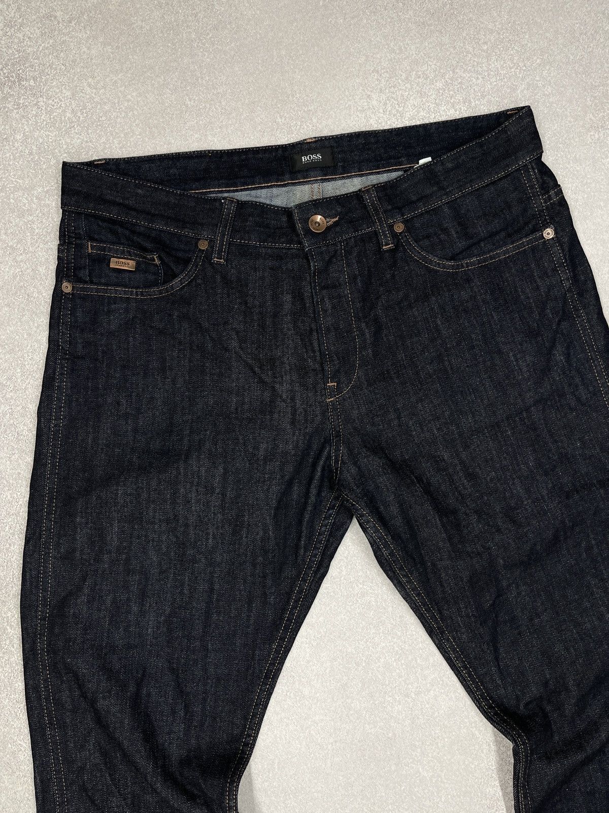 Hugo × Hugo Boss Mens Hugo Boss Delaware Denim Jeans Navy Size 34 Size US 34 / EU 50 - 7 Thumbnail