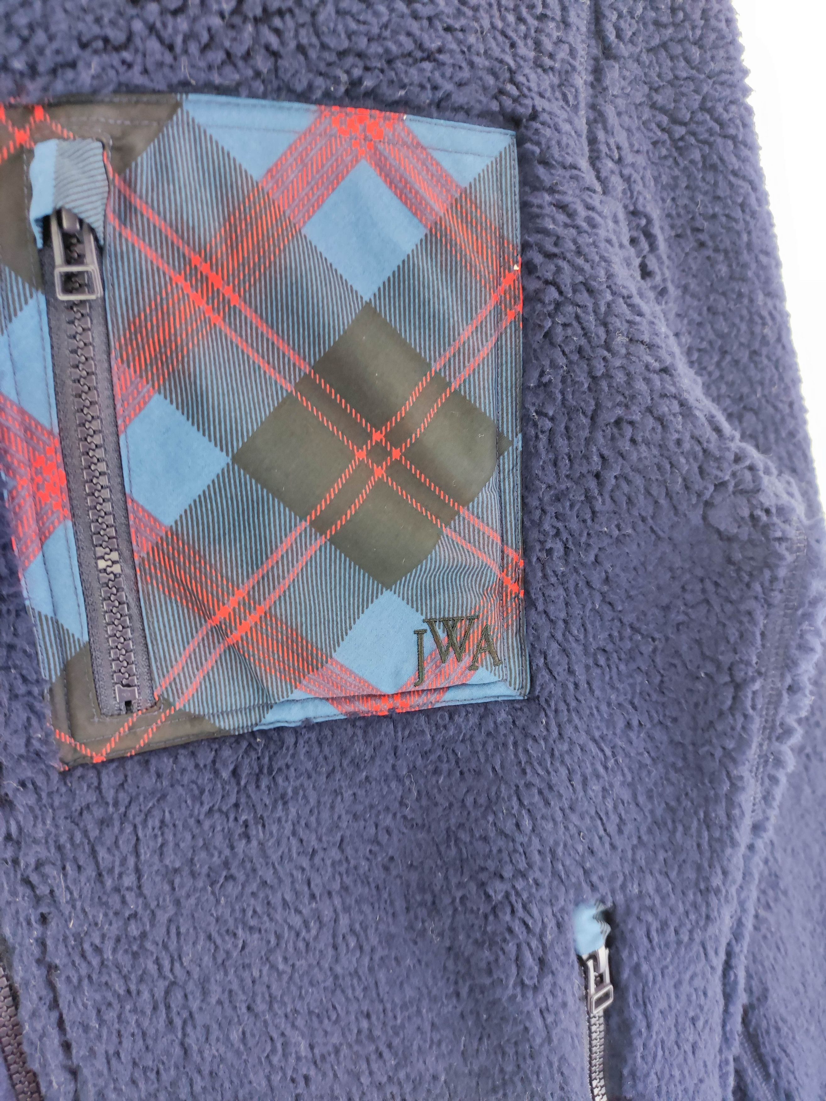 JW Anderson × Uniqlo J.W.Anderson Uniqlo Fleece/Sherpa Zipper Jacket Size US M / EU 48-50 / 2 - 2 Thumbnail